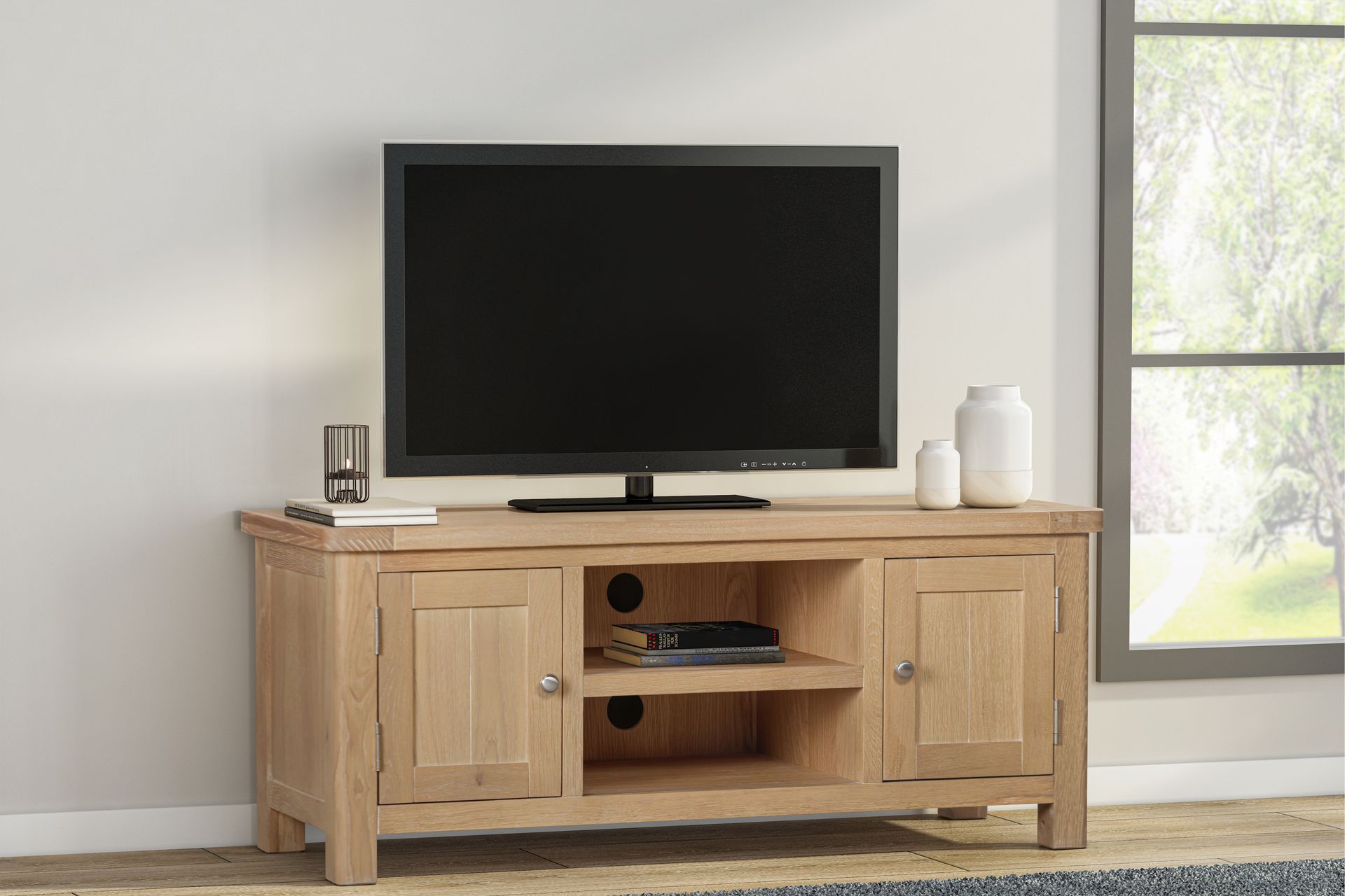 Foxington Oak Large TV Unit