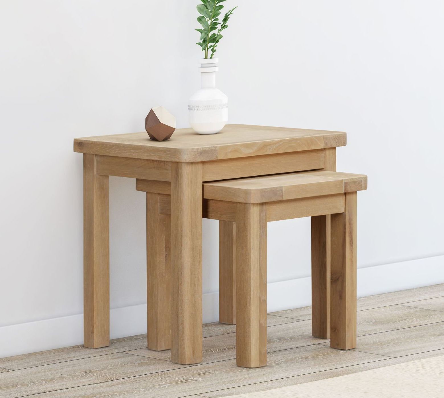 Foxington Oak Nest of Tables