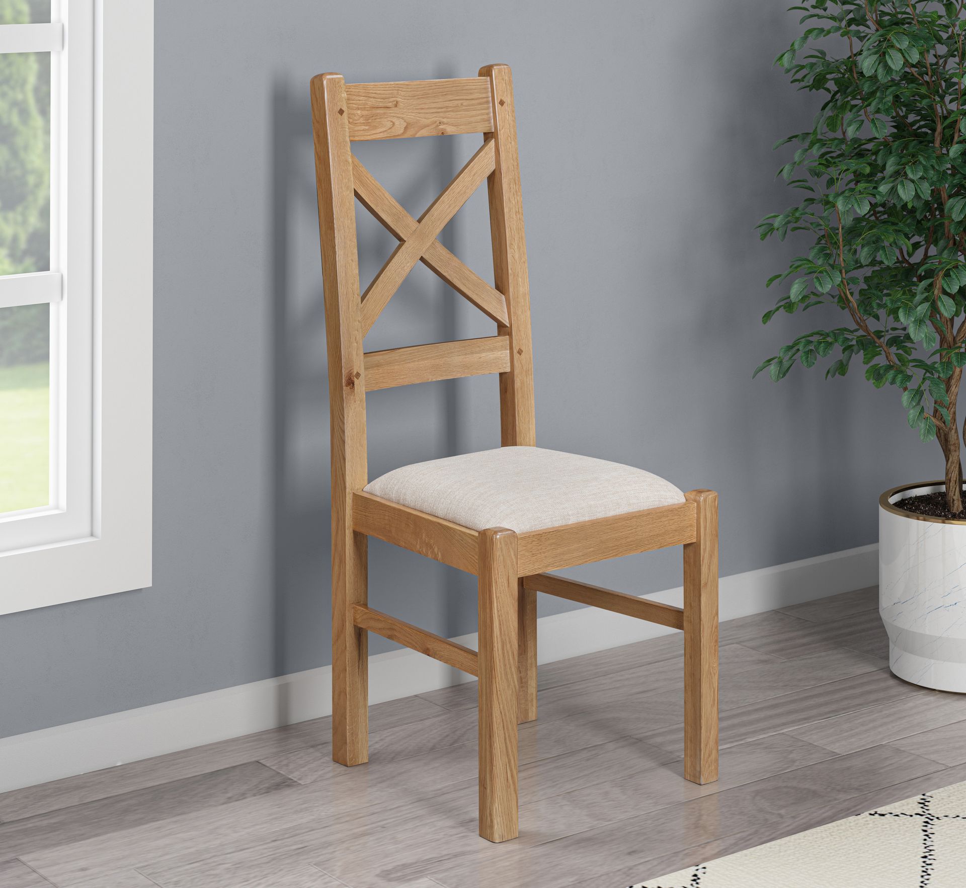 Kingsbury Painted Dining Chair (Pair)