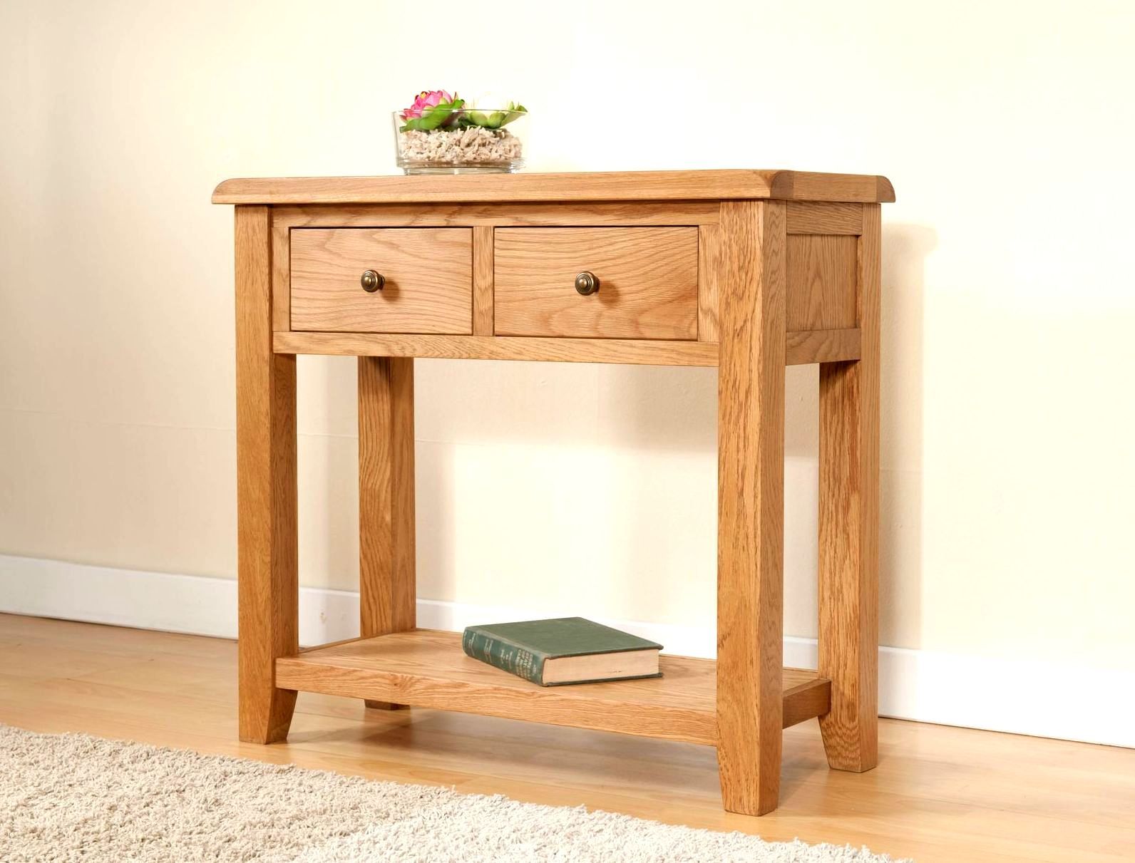 Shrewsbury Oak Console Table