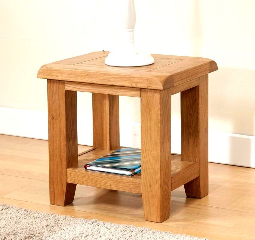 Shrewsbury Oak Lamp Table