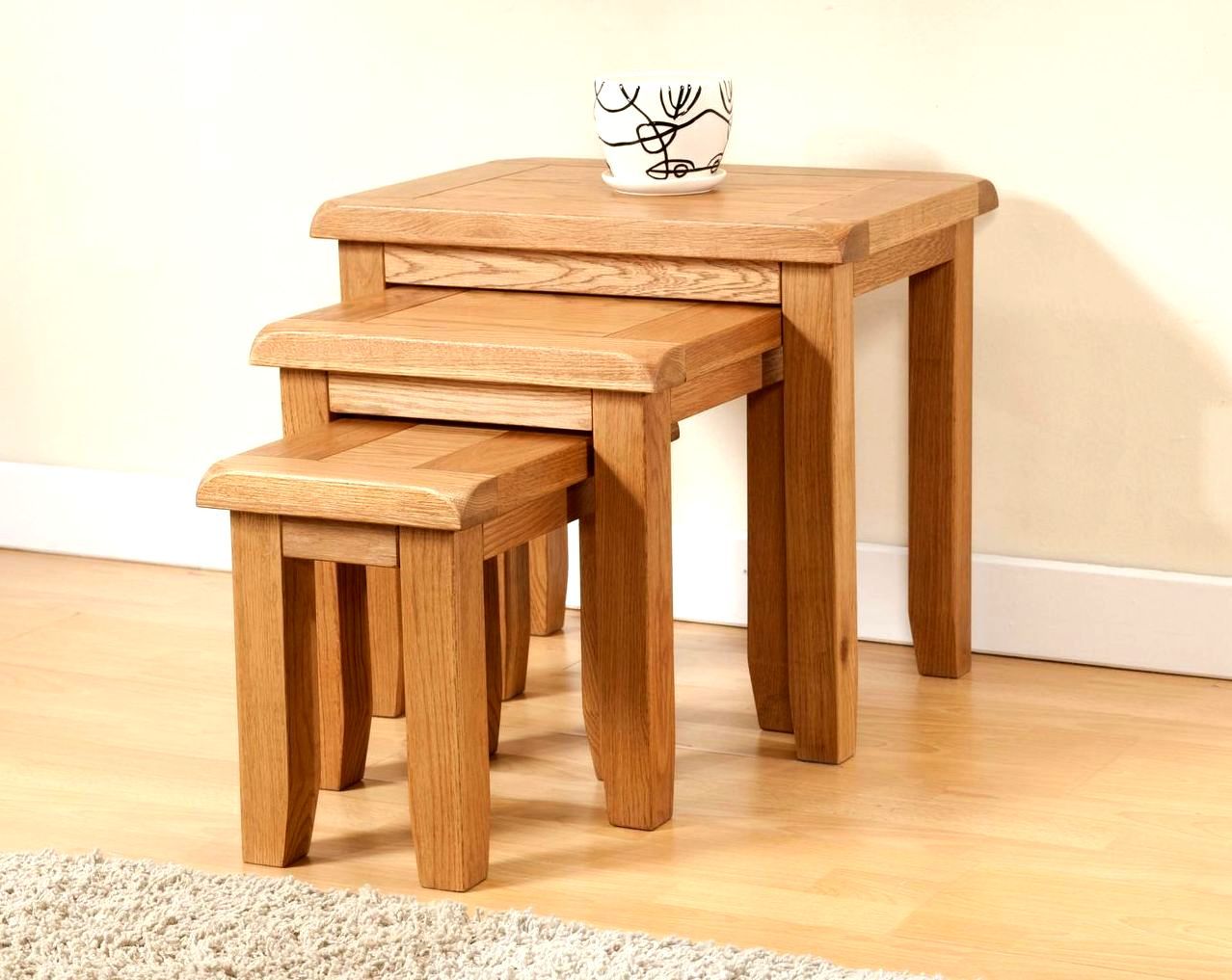 Shrewsbury Oak Nest of Tables