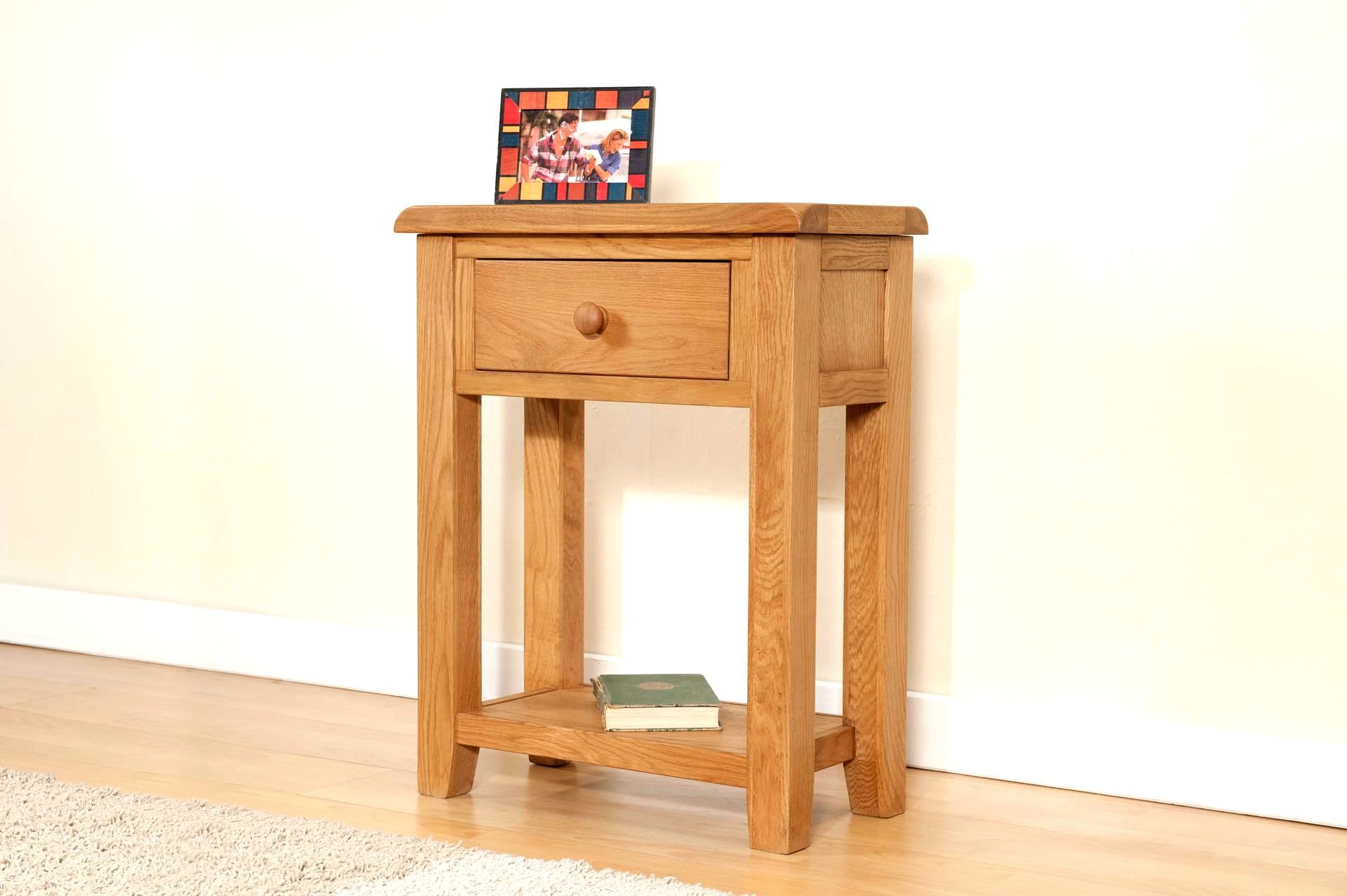 Shrewsbury Oak Telephone Table
