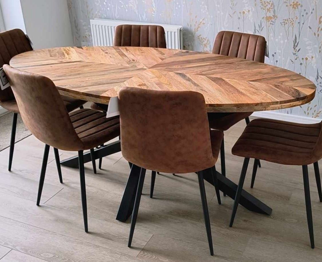 Rutland Mango Oval Dining Tables