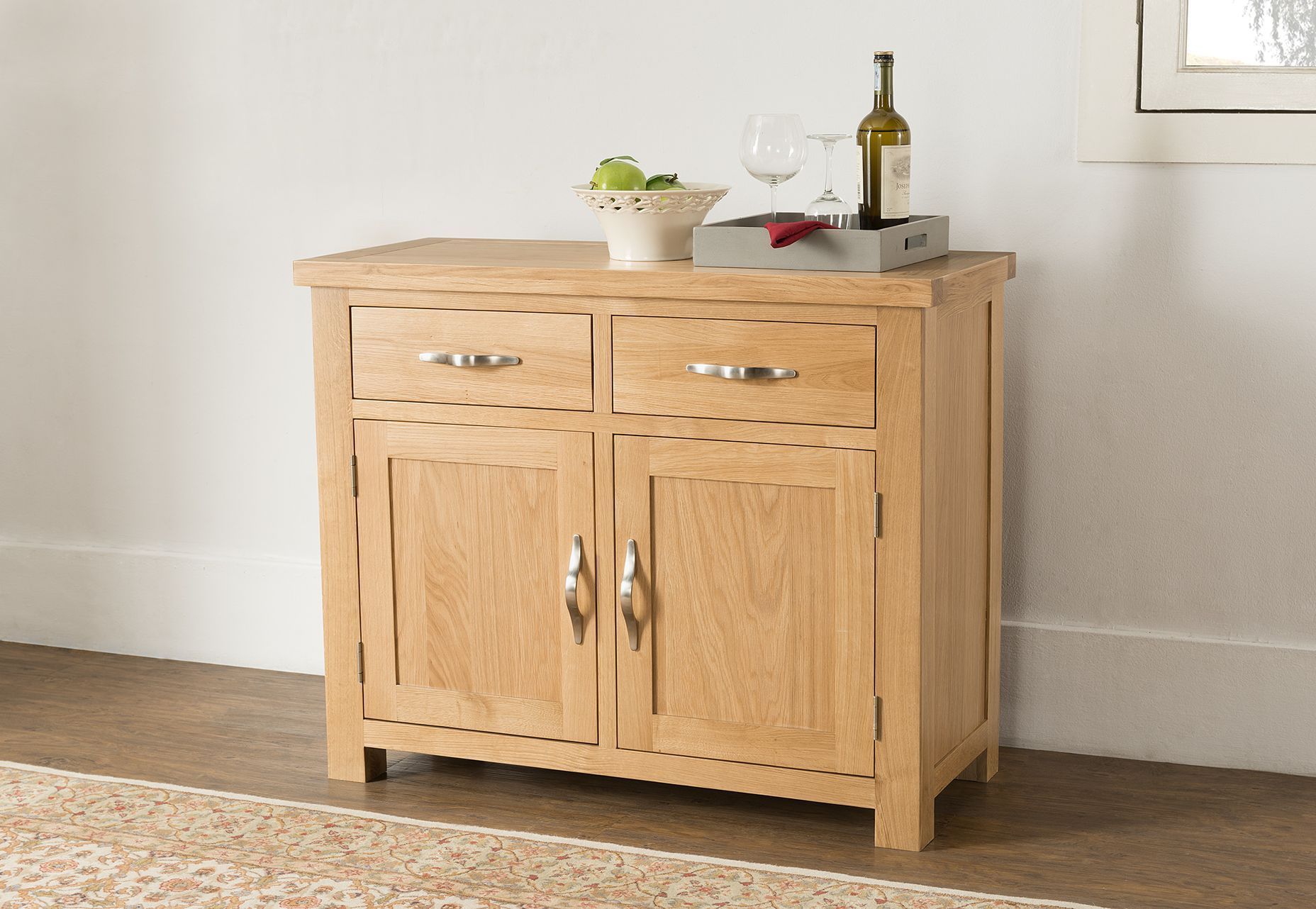 Valencia Oak 2 Door Sideboard