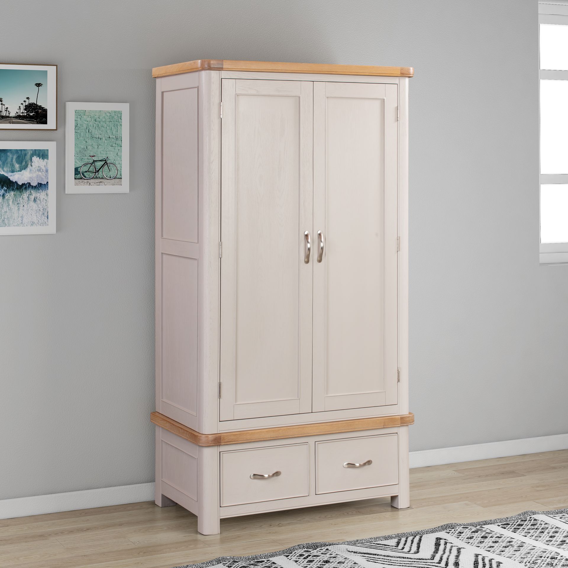 Chatsworth Painted Double Wardrobe