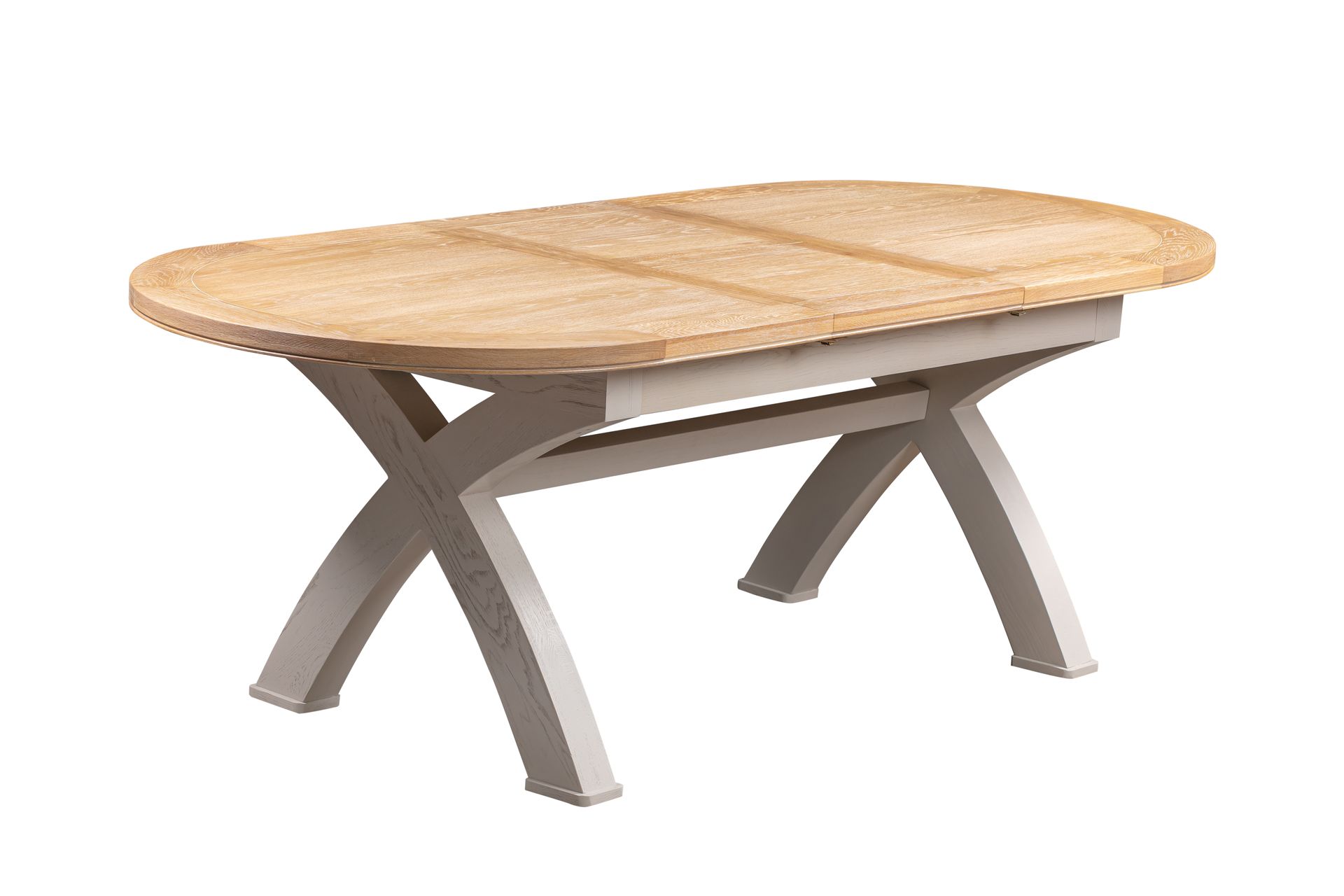 Chatsworth Painted 1.8m Oval Extending Dining Table