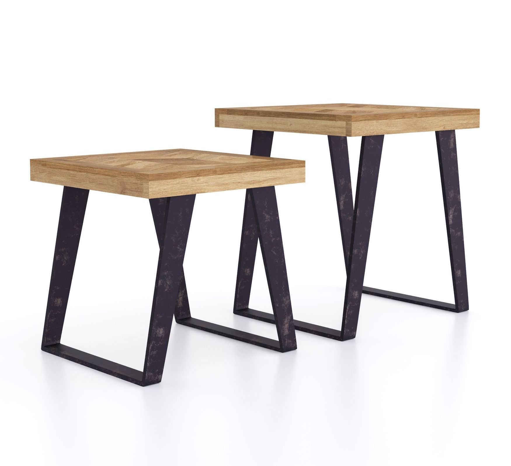 Rutland Mango Nest of 2 Tables
