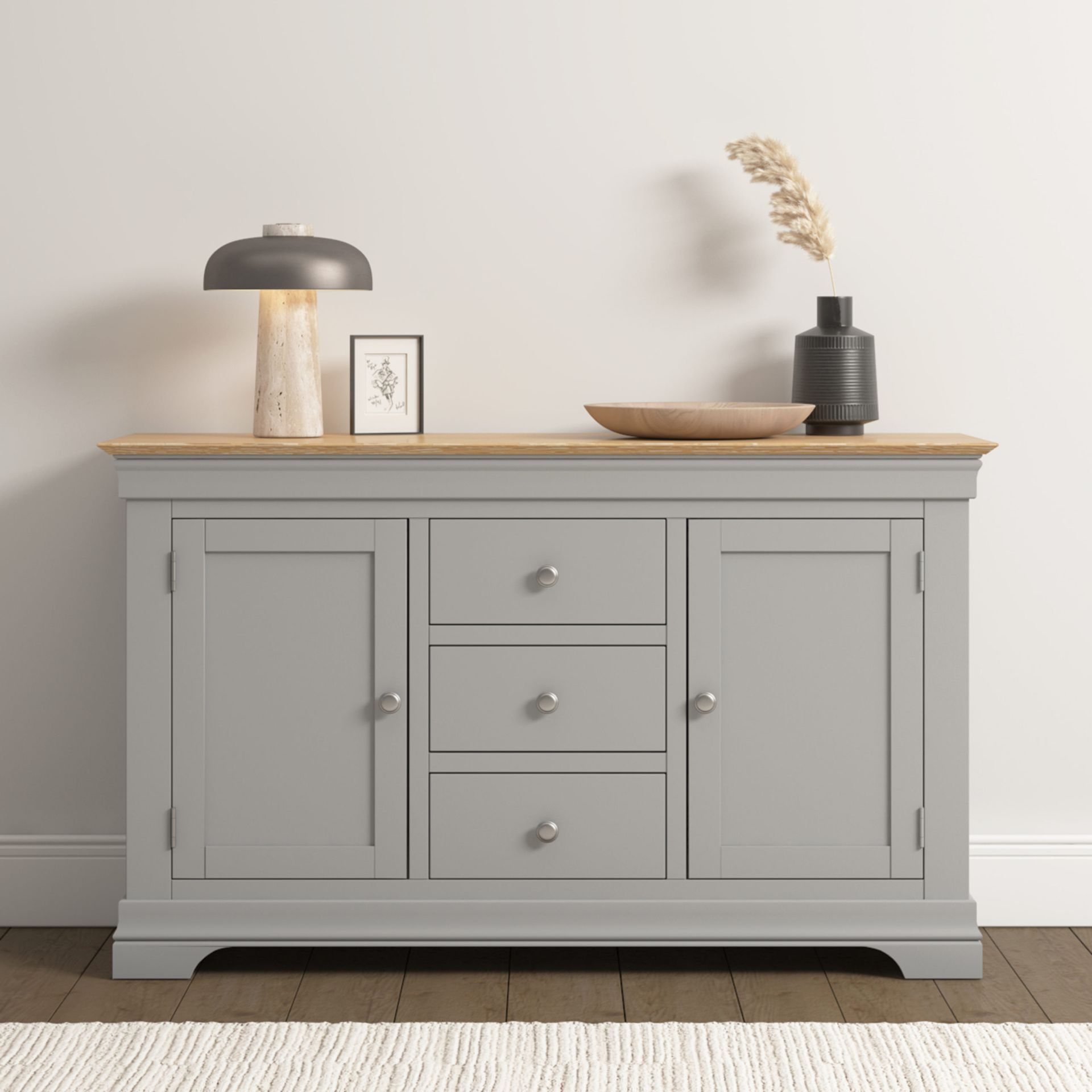 Bordeaux Grey Sideboard