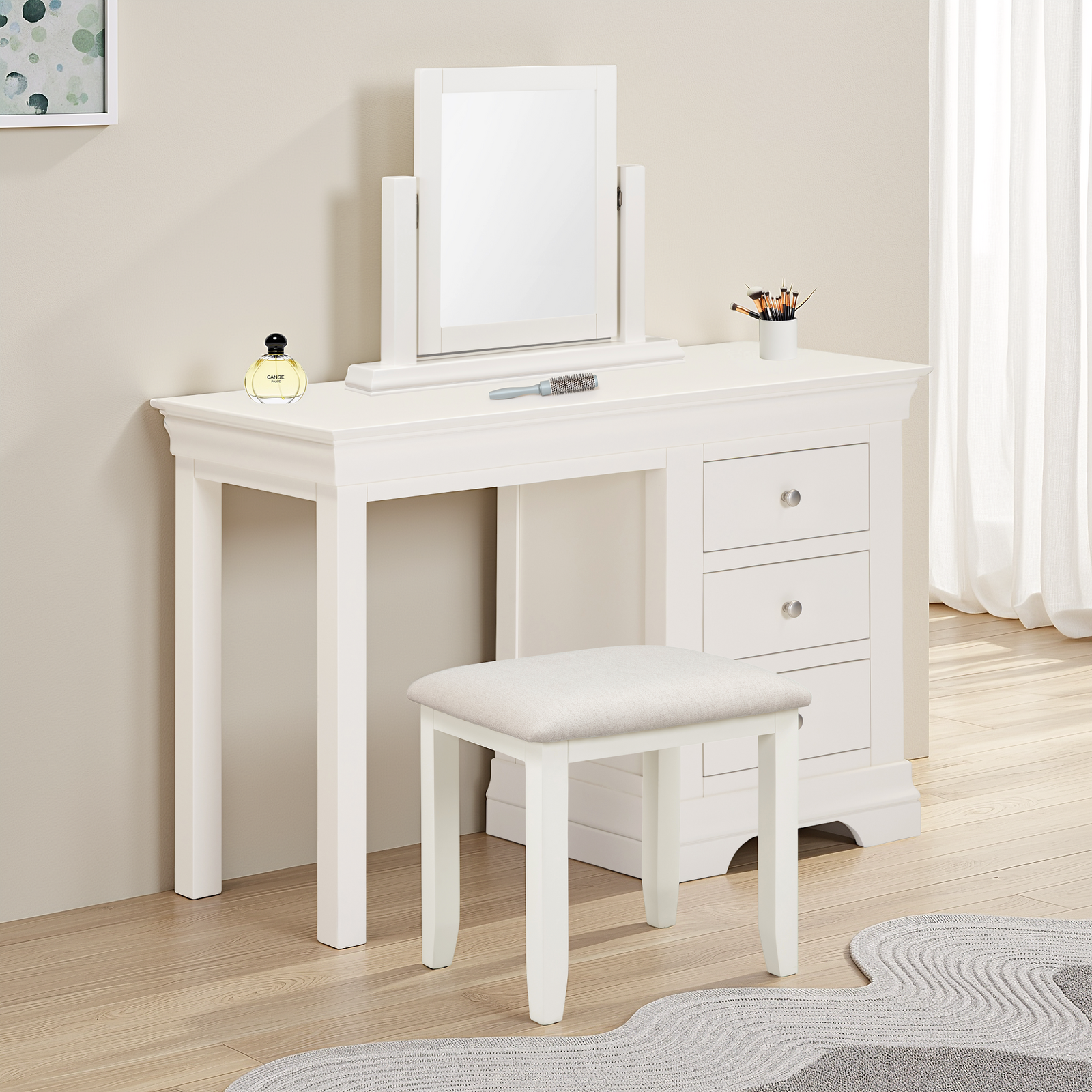 Bordeaux Ivory Dressing Table