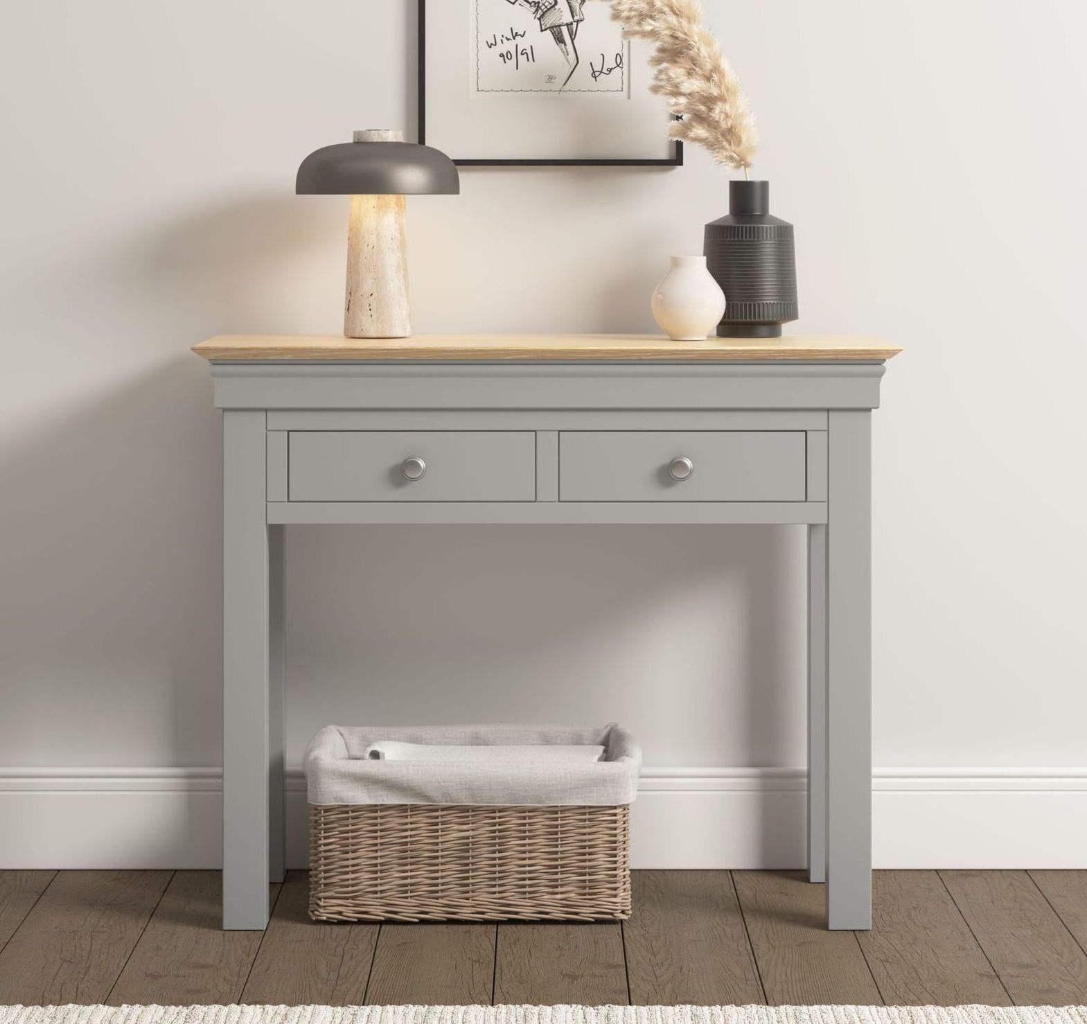 Bordeaux Grey Console Table