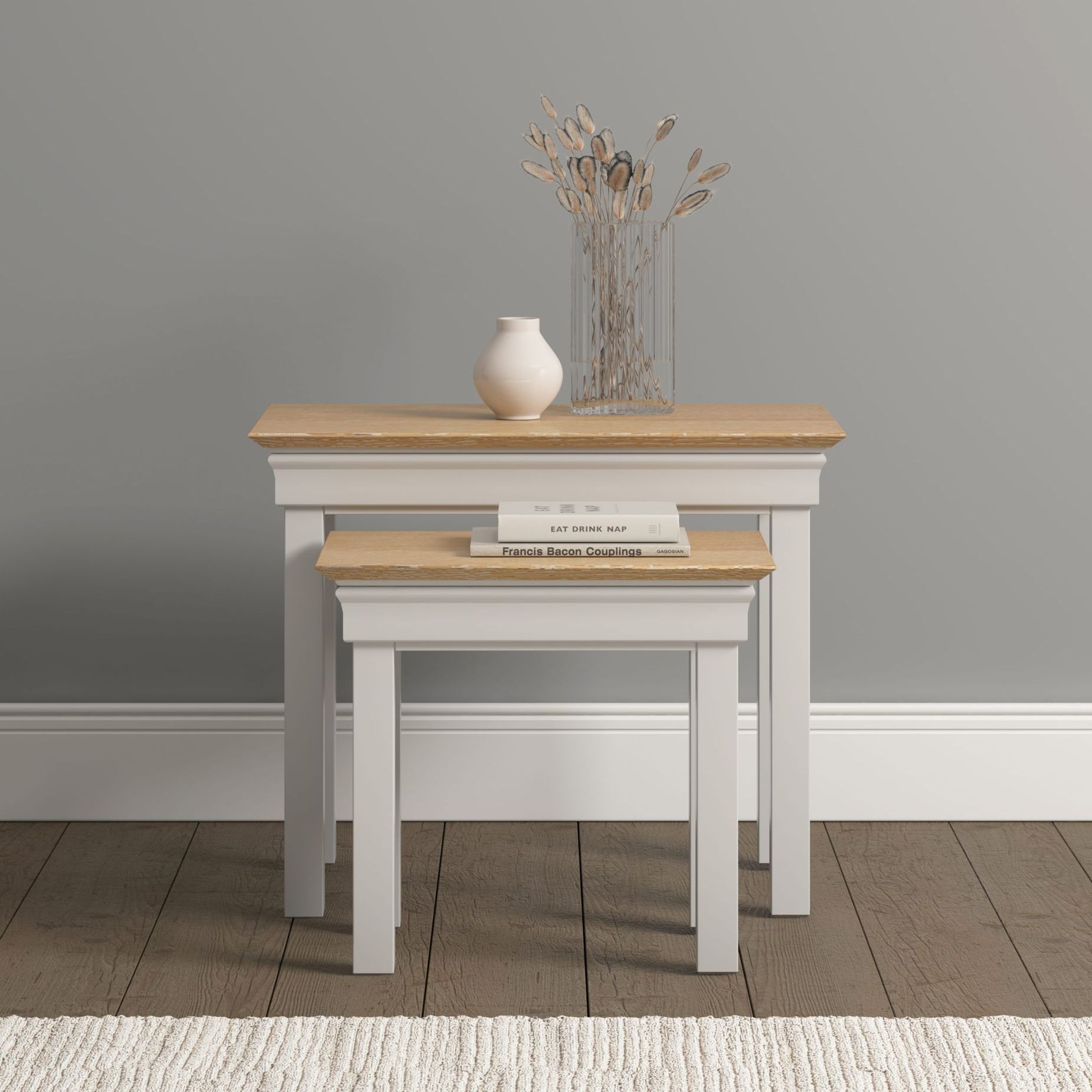 Bordeaux Grey Nest of Tables