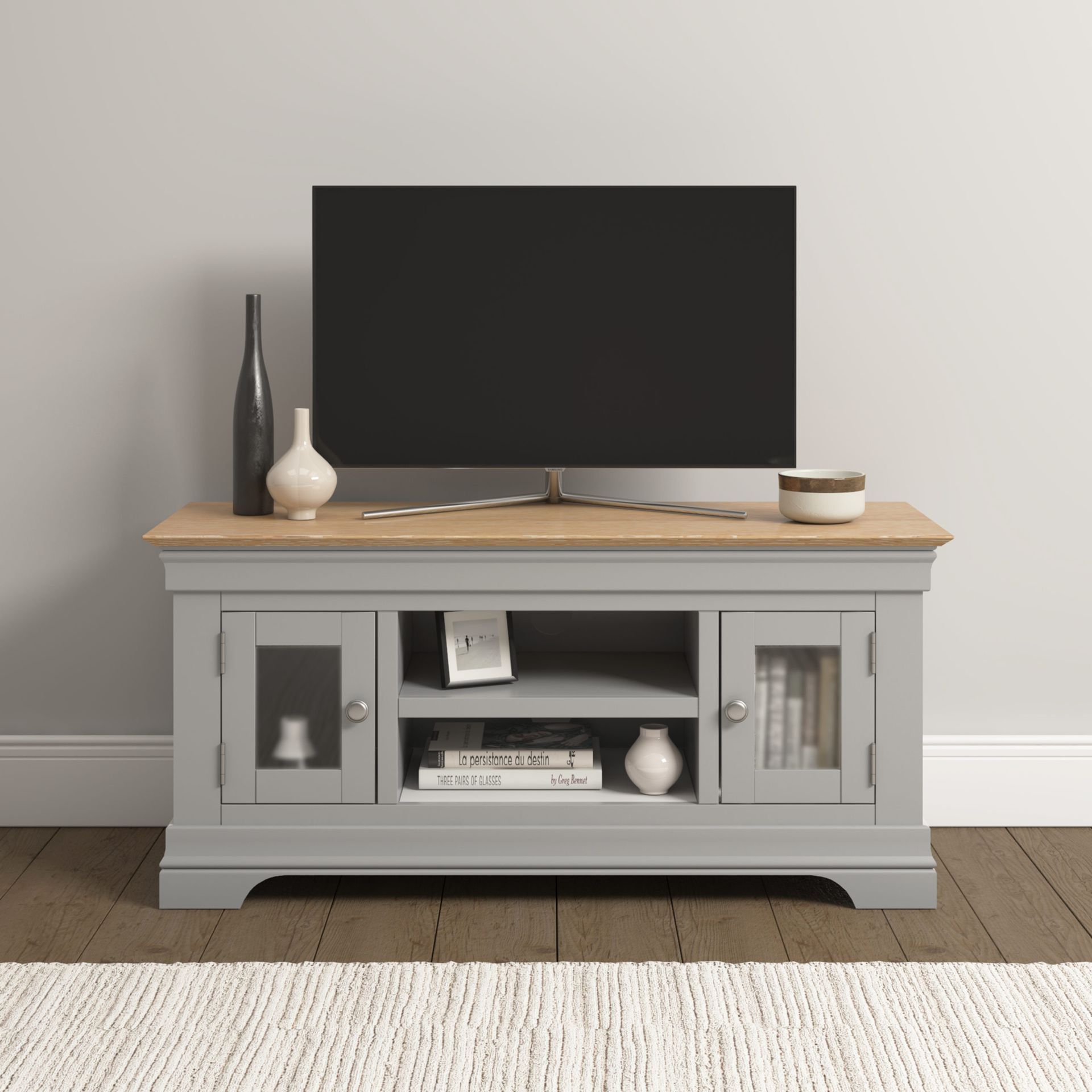 Bentley Grey Small TV Unit