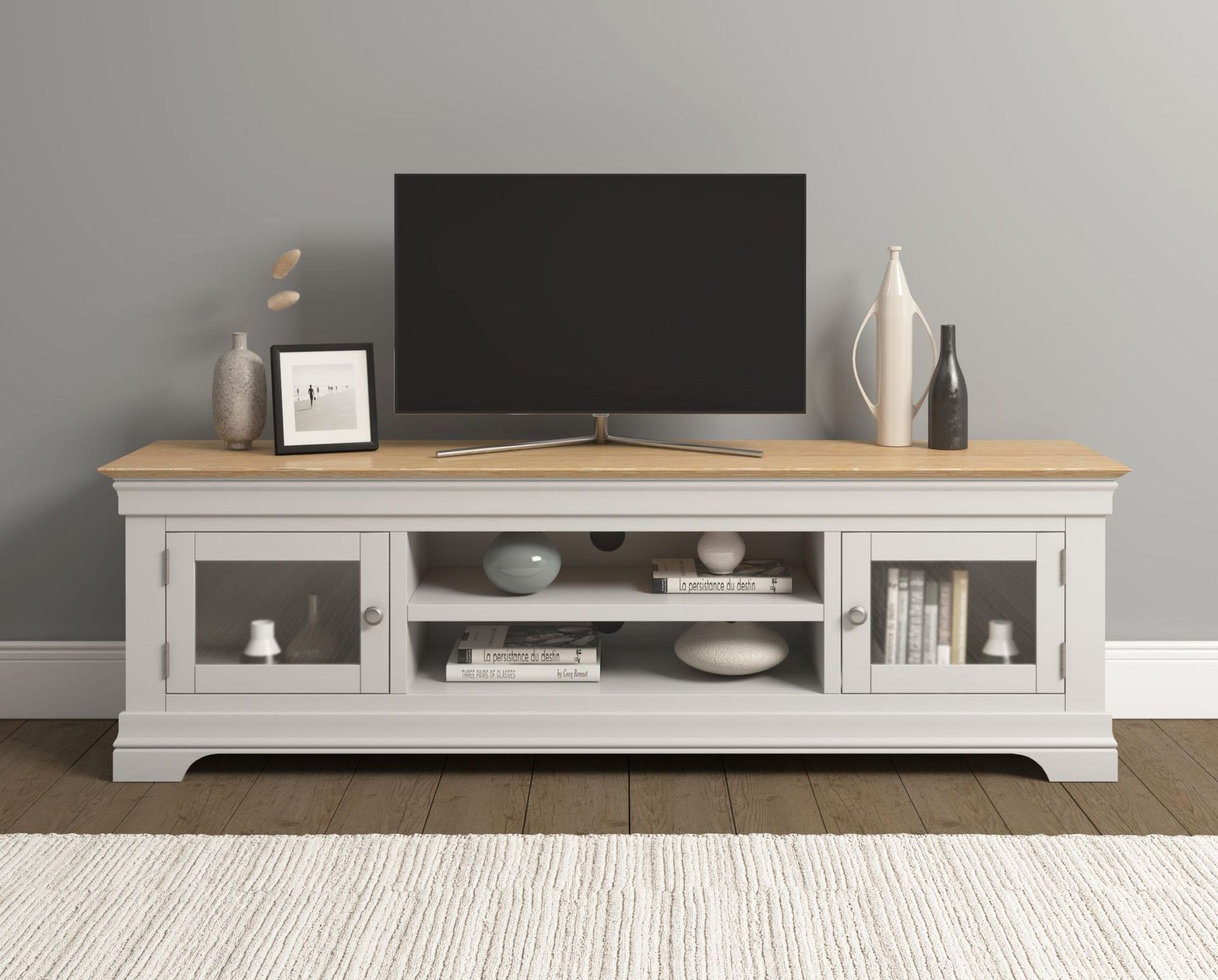 Bentley Grey Small TV Unit