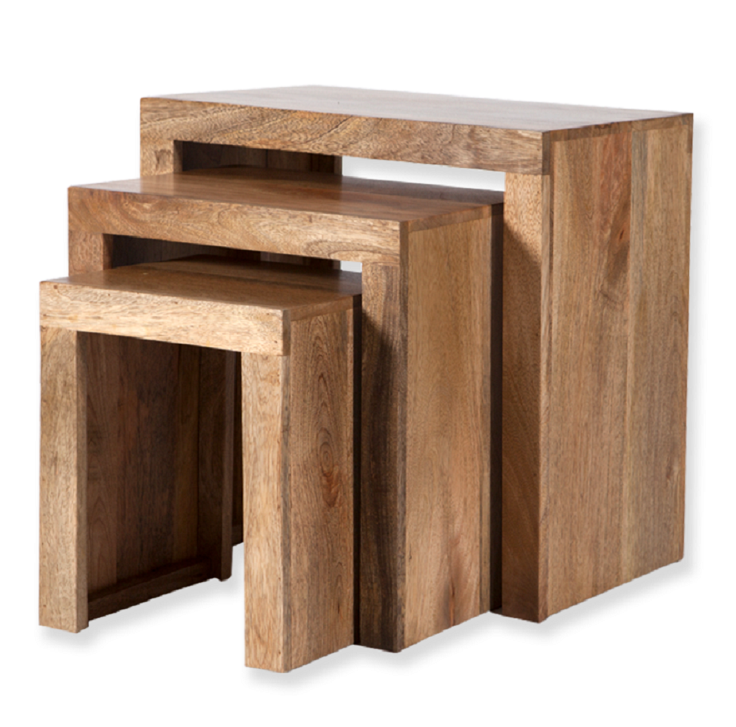 Cube Mango Nest of Tables