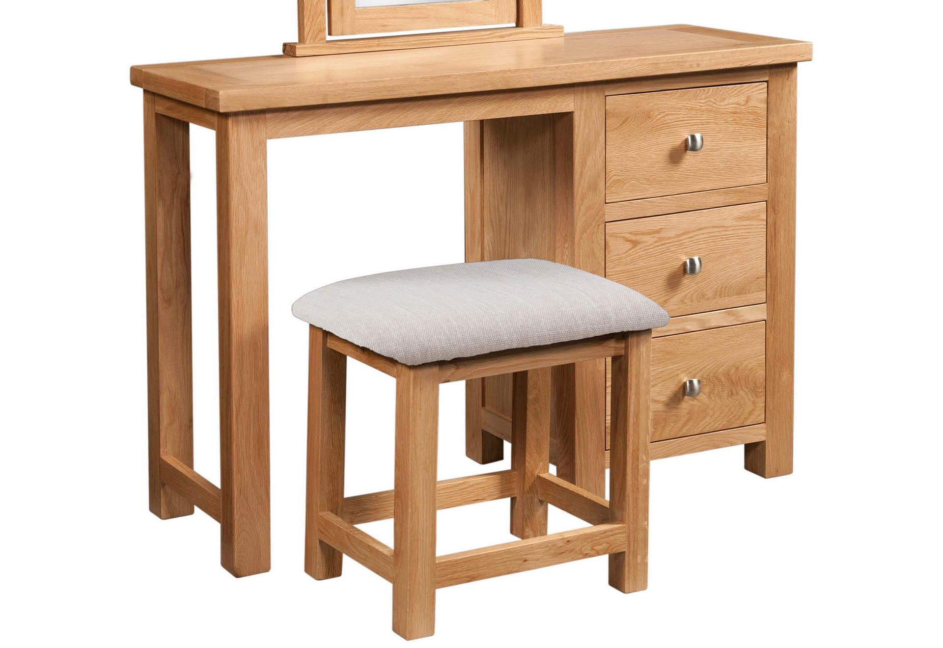 Dorchester Oak Dressing Table & Stool