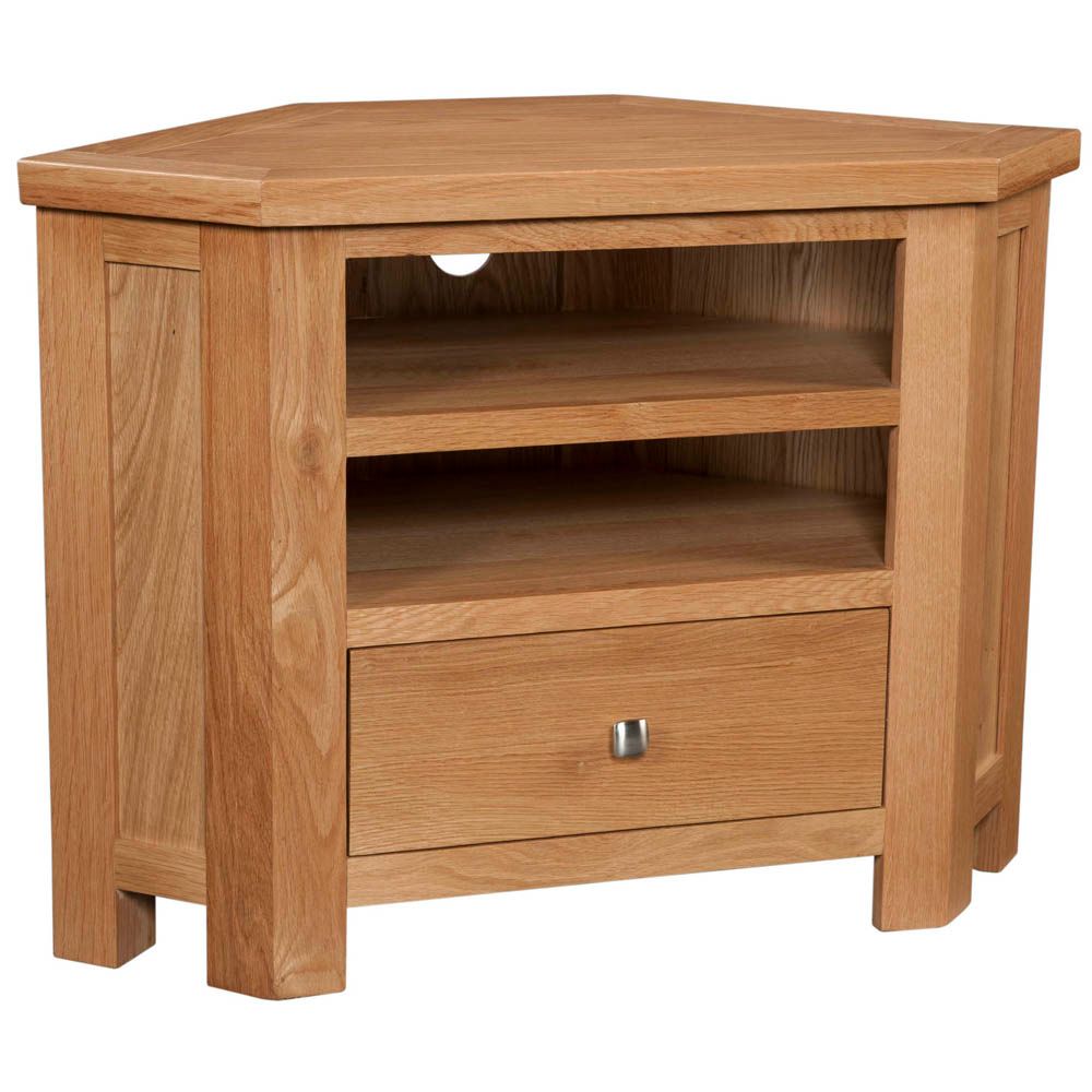 Dorchester Oak Corner TV Unit
