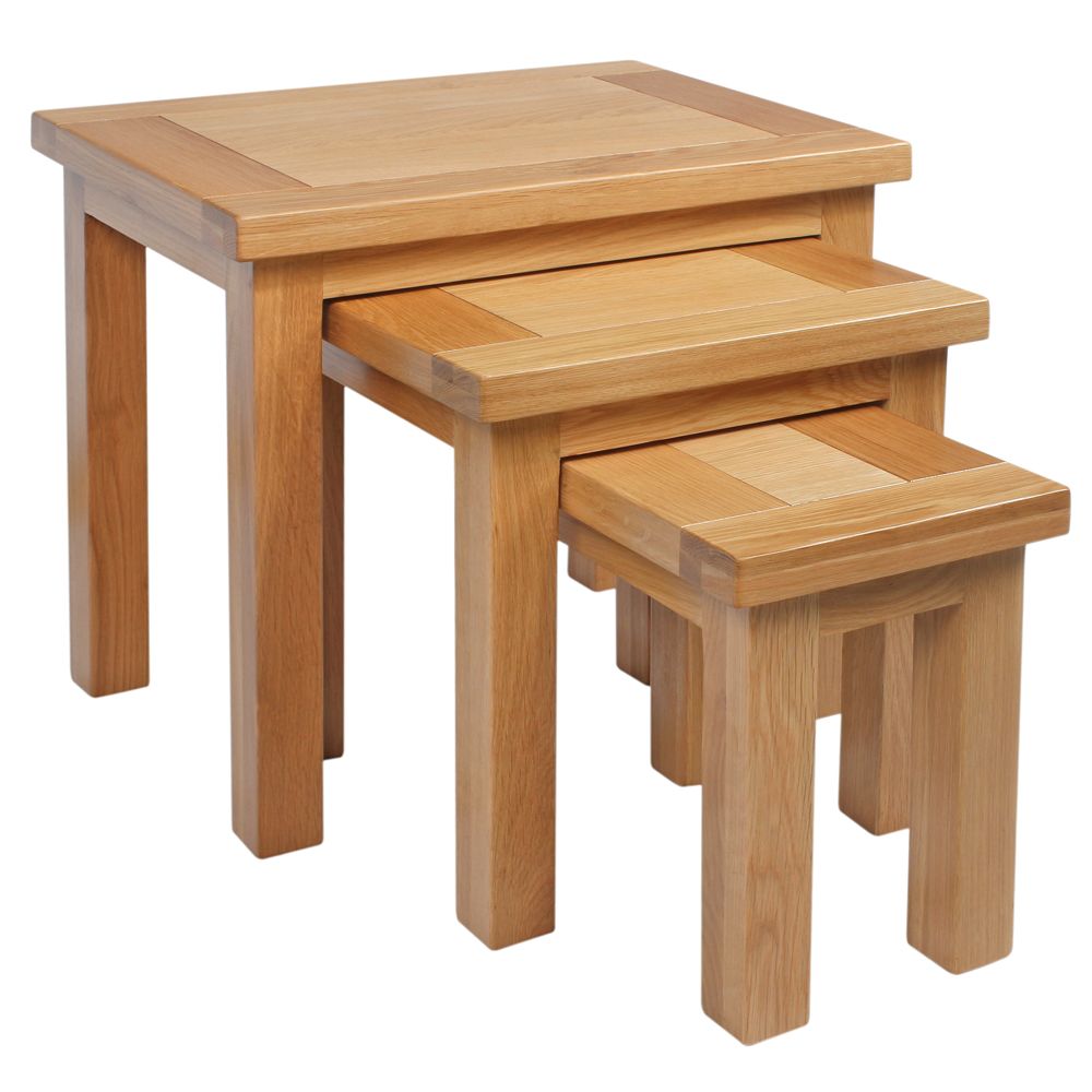 Dorchester Oak Nest of Tables