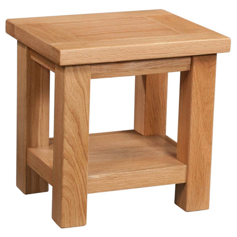 Dorchester Oak Lamp Table