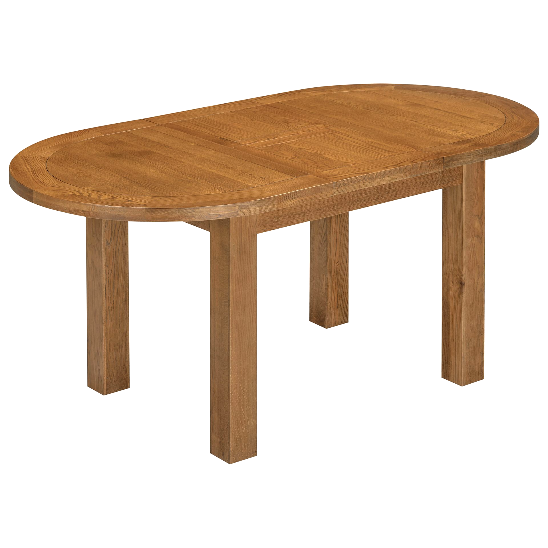 Dorchester Rustic Oak D-End Extending Table