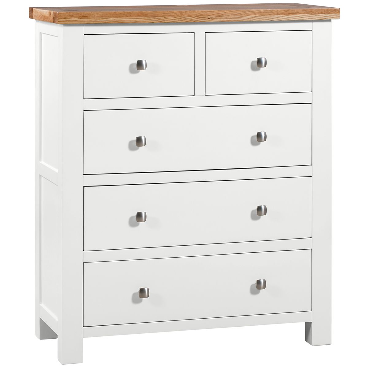 Dorchester White 2 over 3 Chest