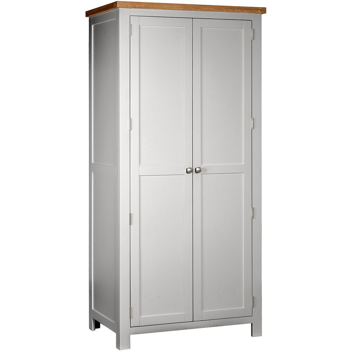 Dorchester Grey Full Hanging Wardrobe