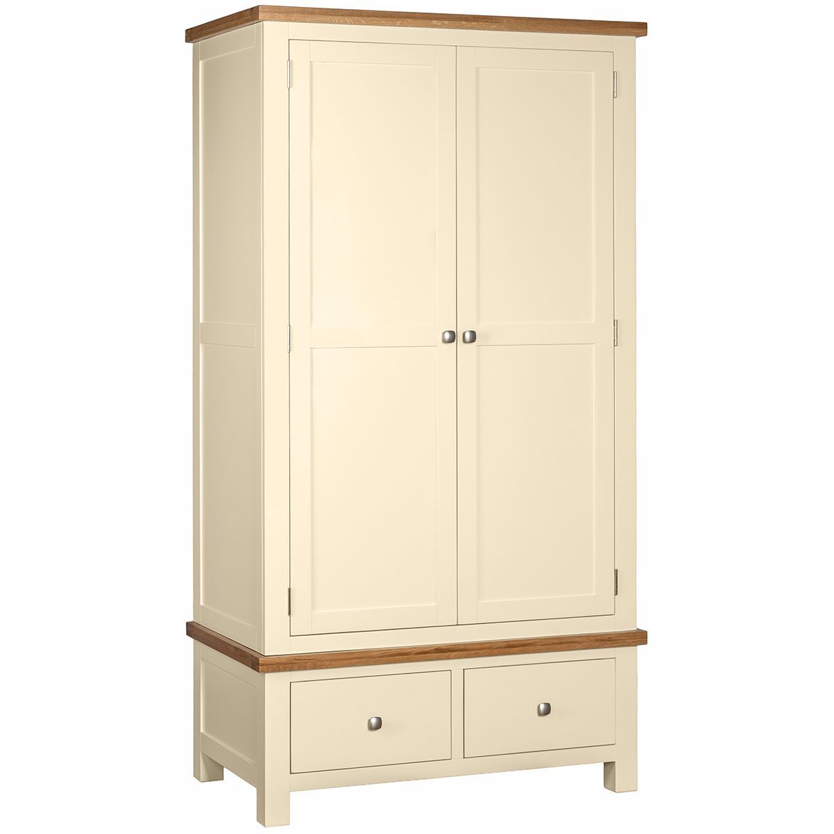 Dorchester Ivory Double Wardrobe