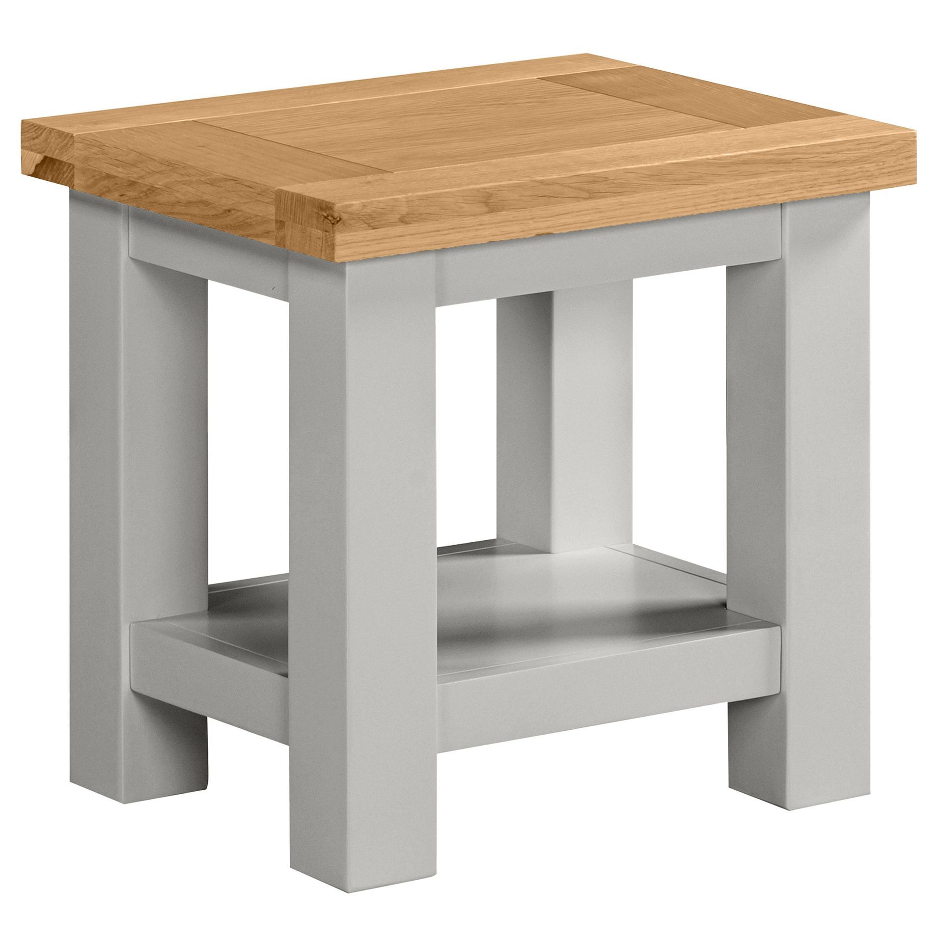 Dorchester Grey Lamp Table