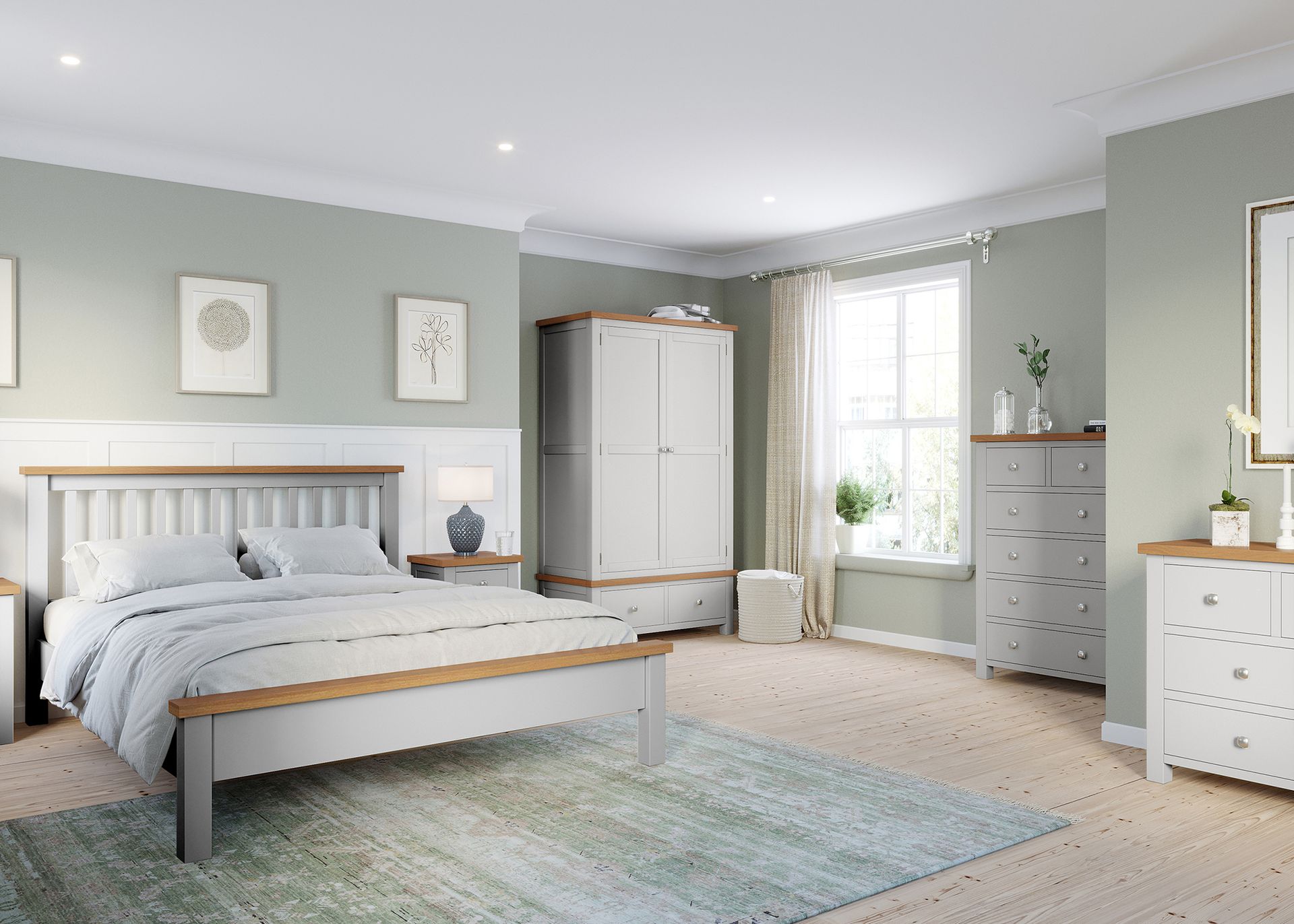 Dorchester Grey Bedroom
