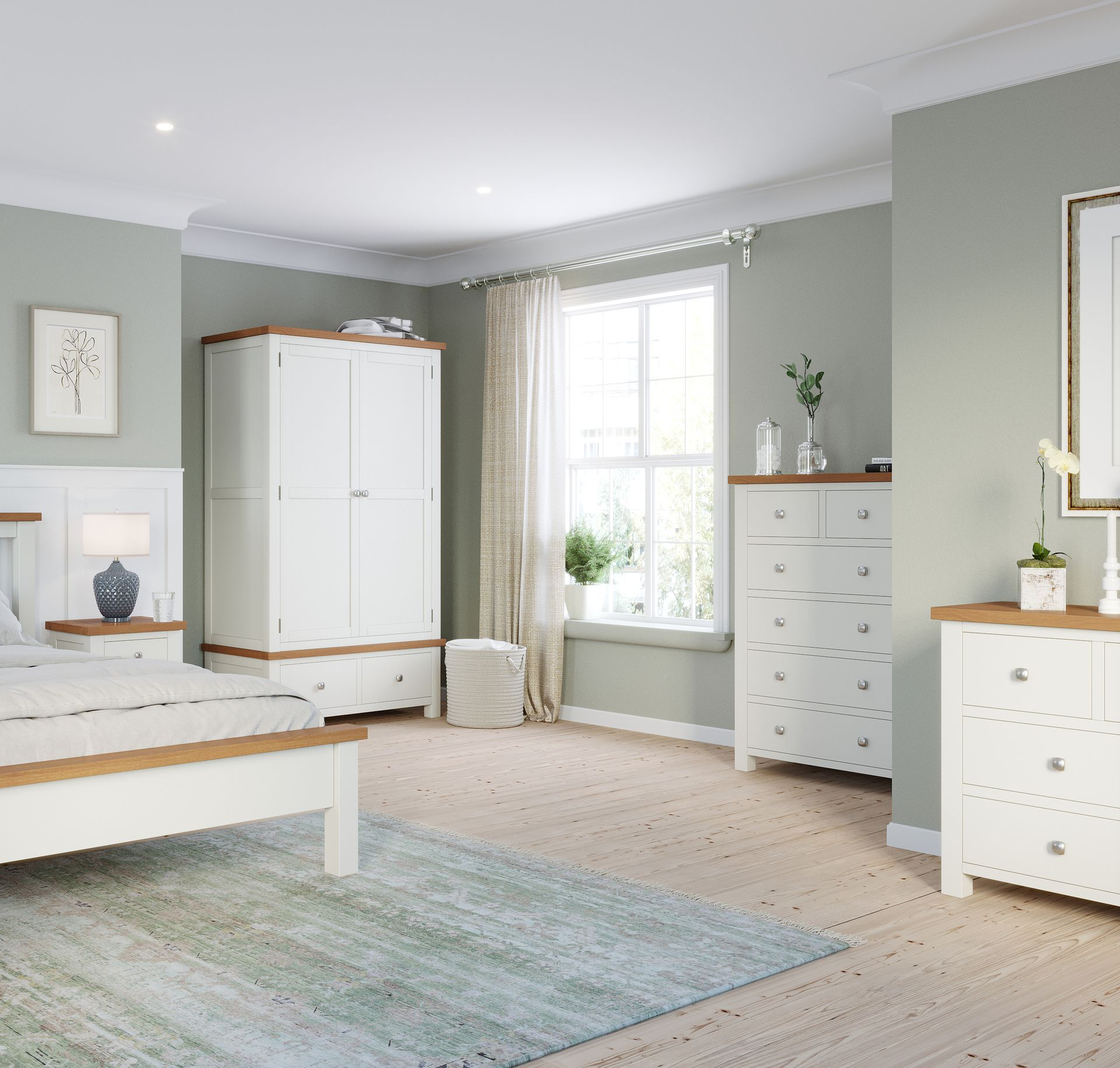 Dorchester White Bedroom