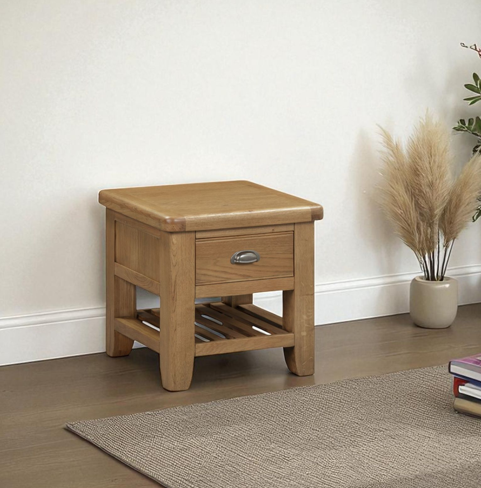 Harris Oak Lamp Table