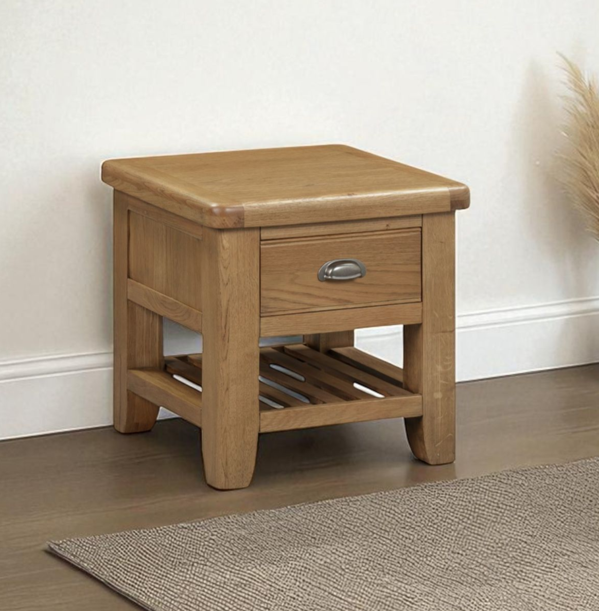 Harris Oak Lamp Table