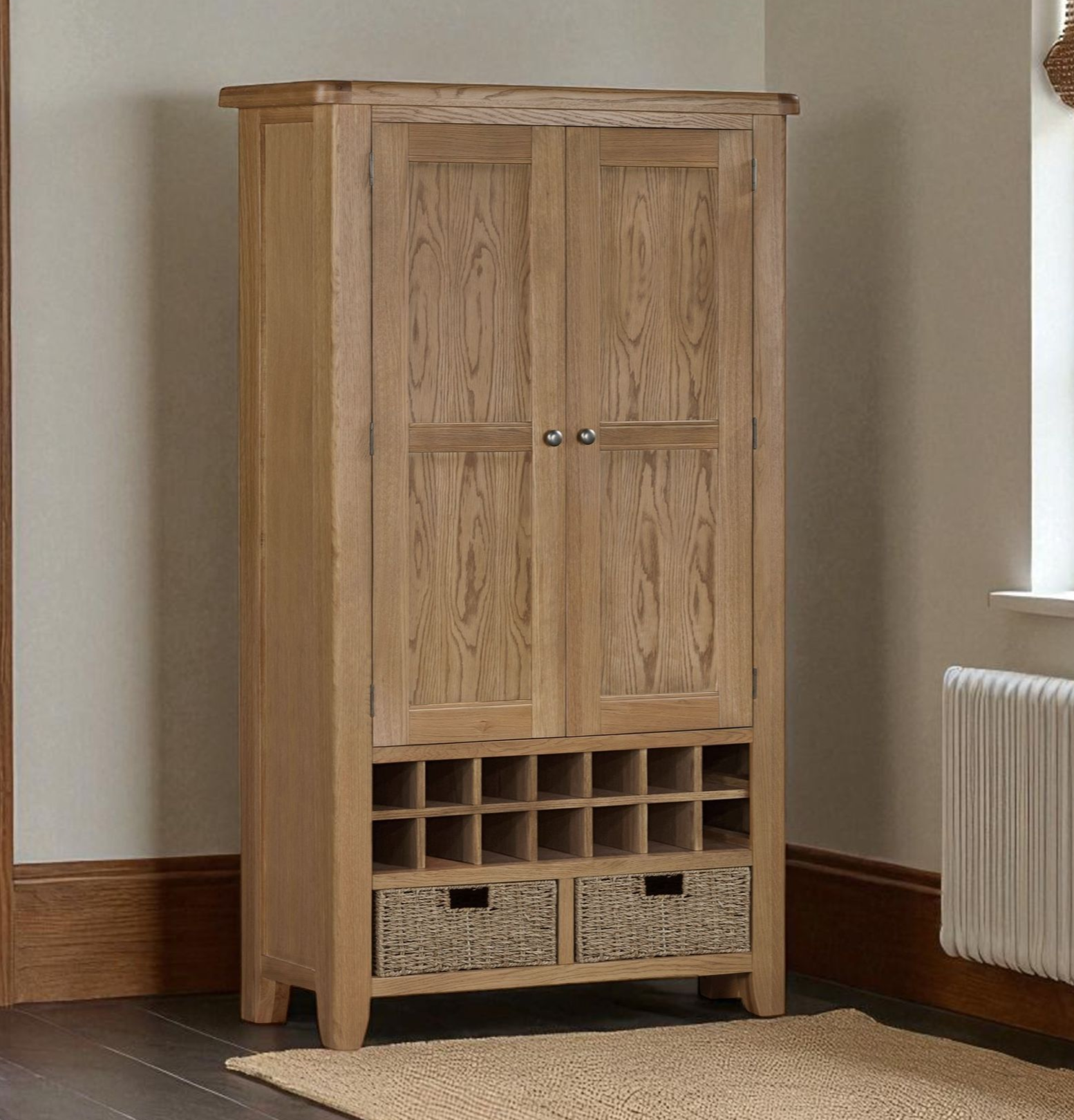 Harris Oak Larder Cupboard