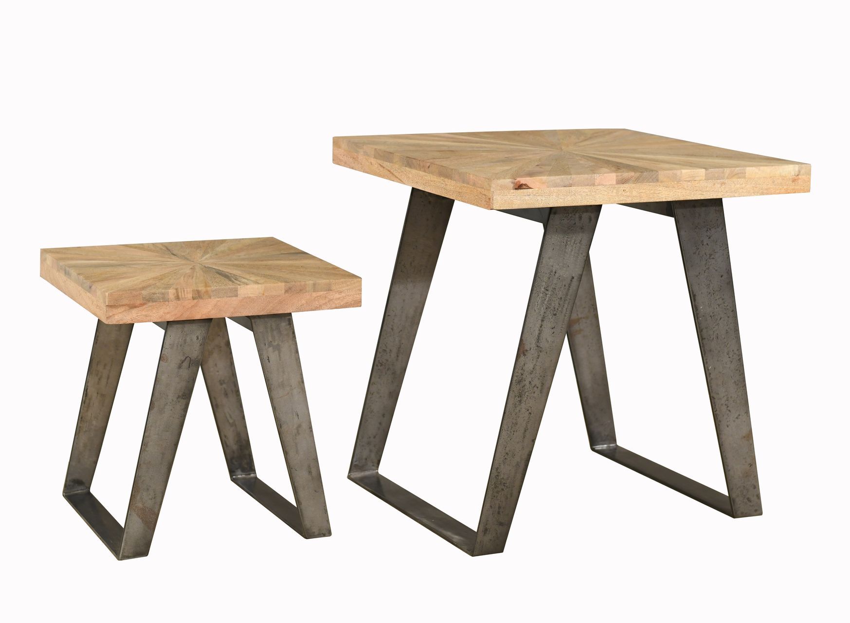 Lakeland Mango Nest of 2 Tables