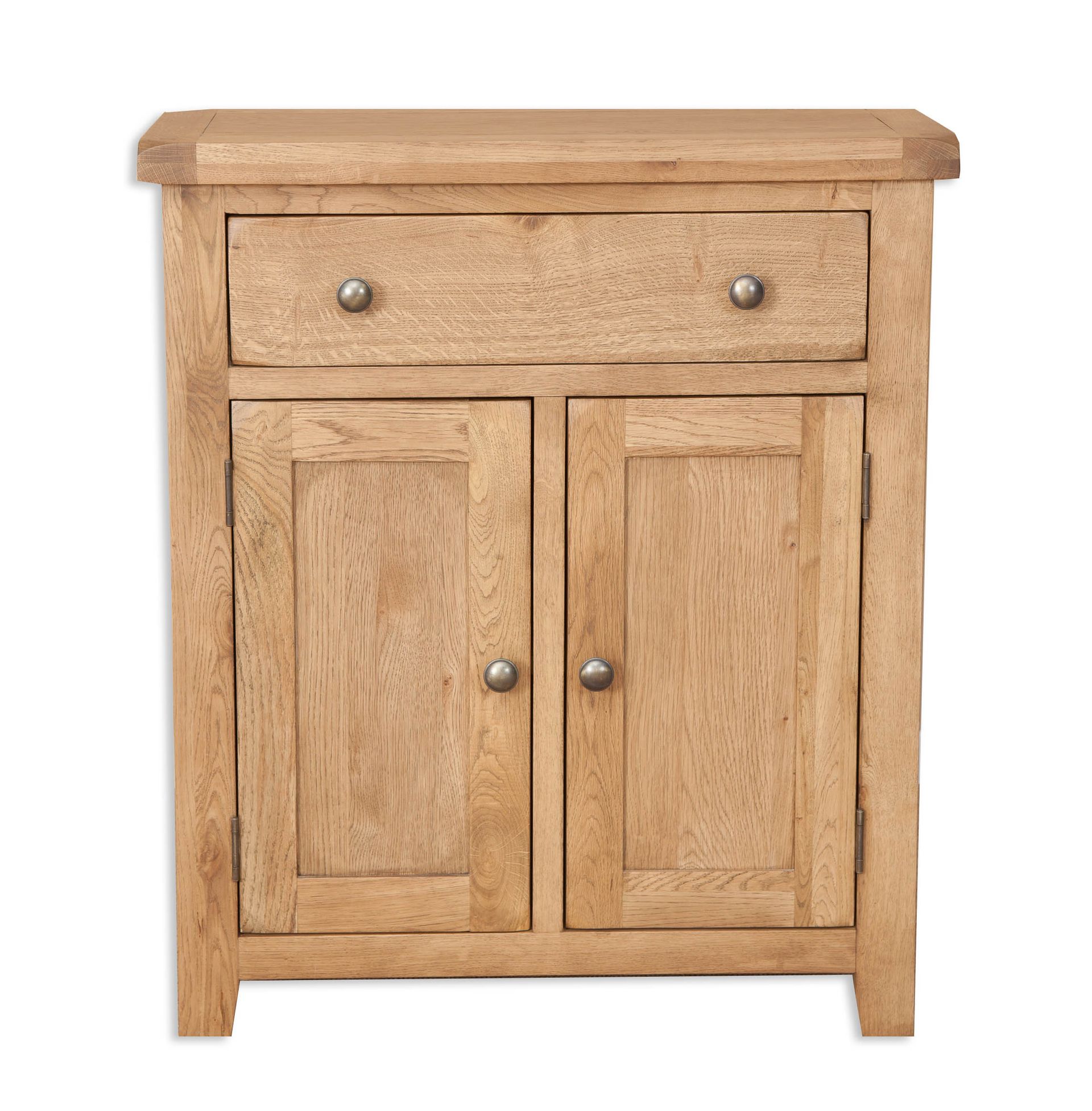 Country Oak Hall Cabinet
