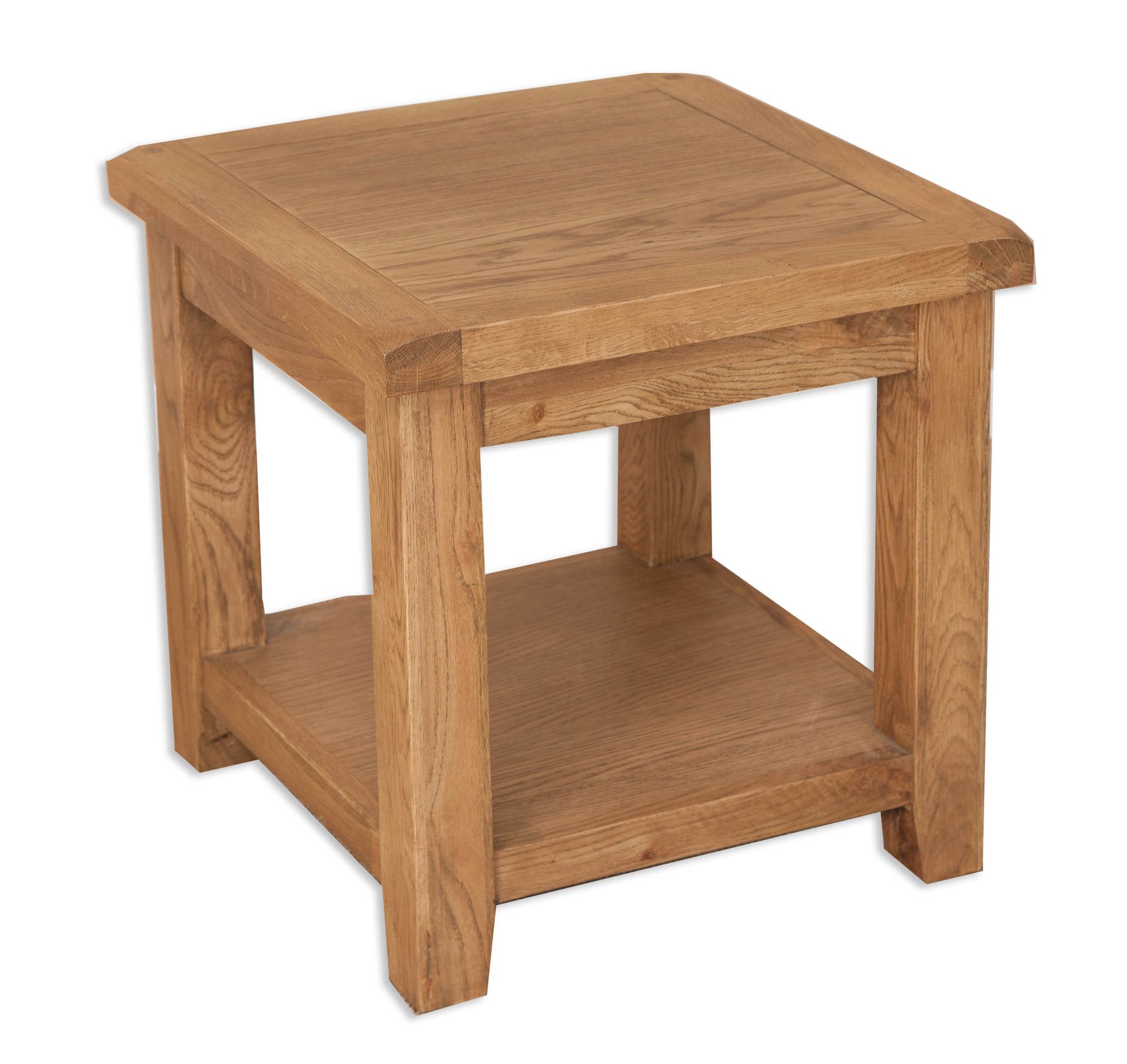 Country Oak Lamp Table