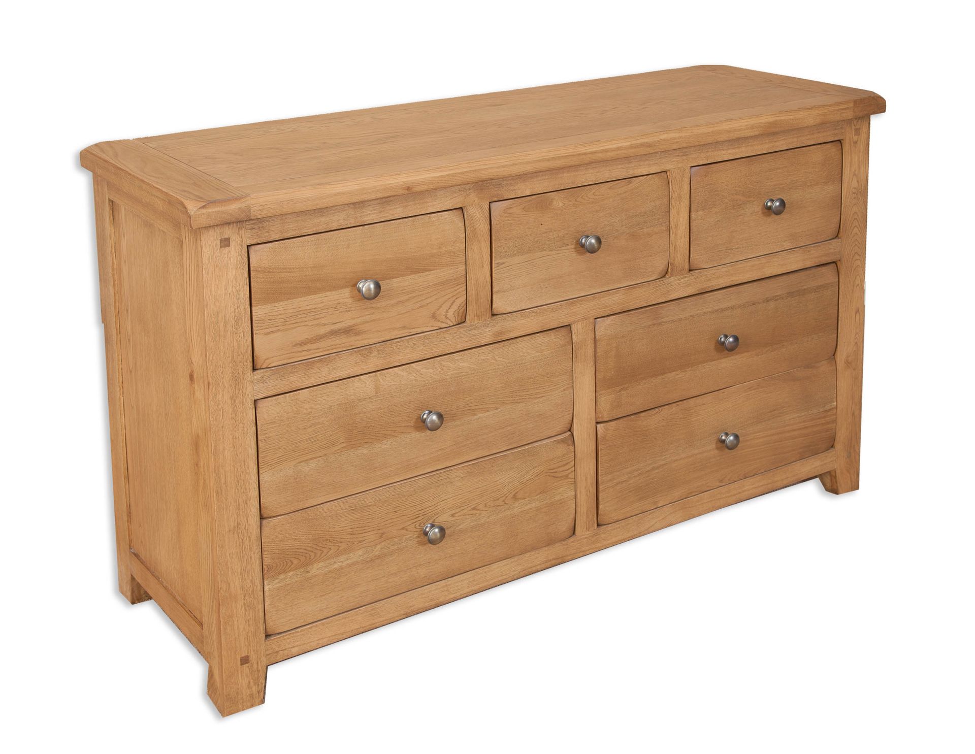 Country Oak 7 Drawer Chest
