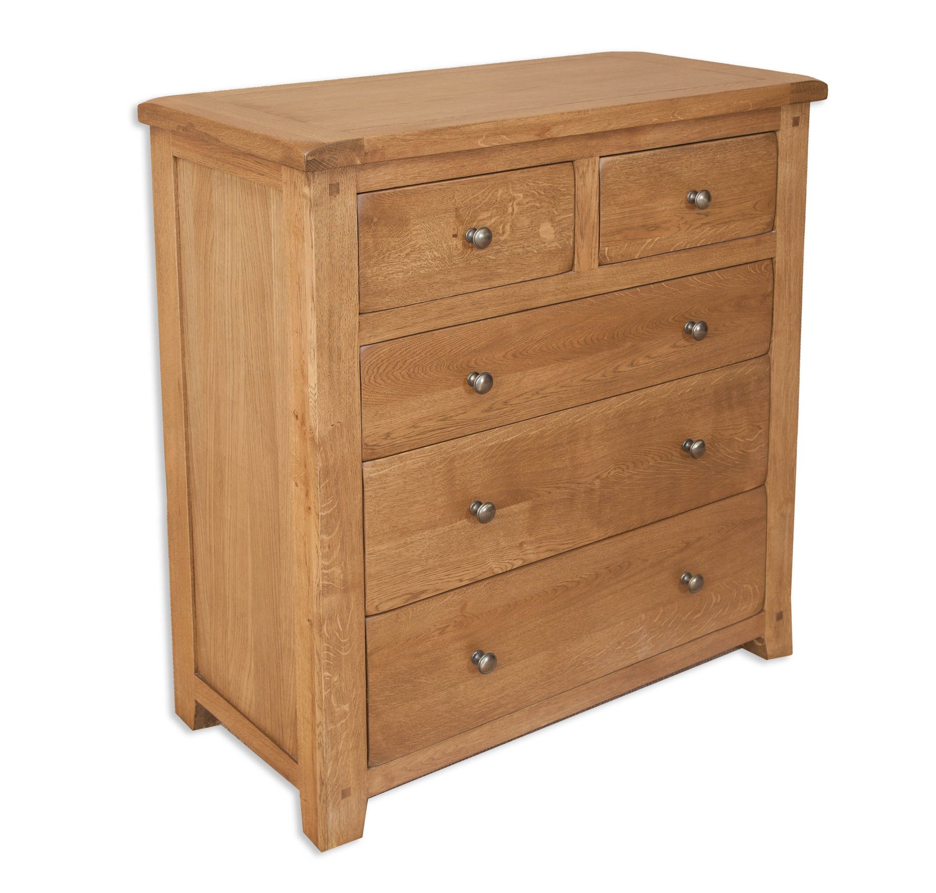Country Oak 2 over 3 Chest of Drawers