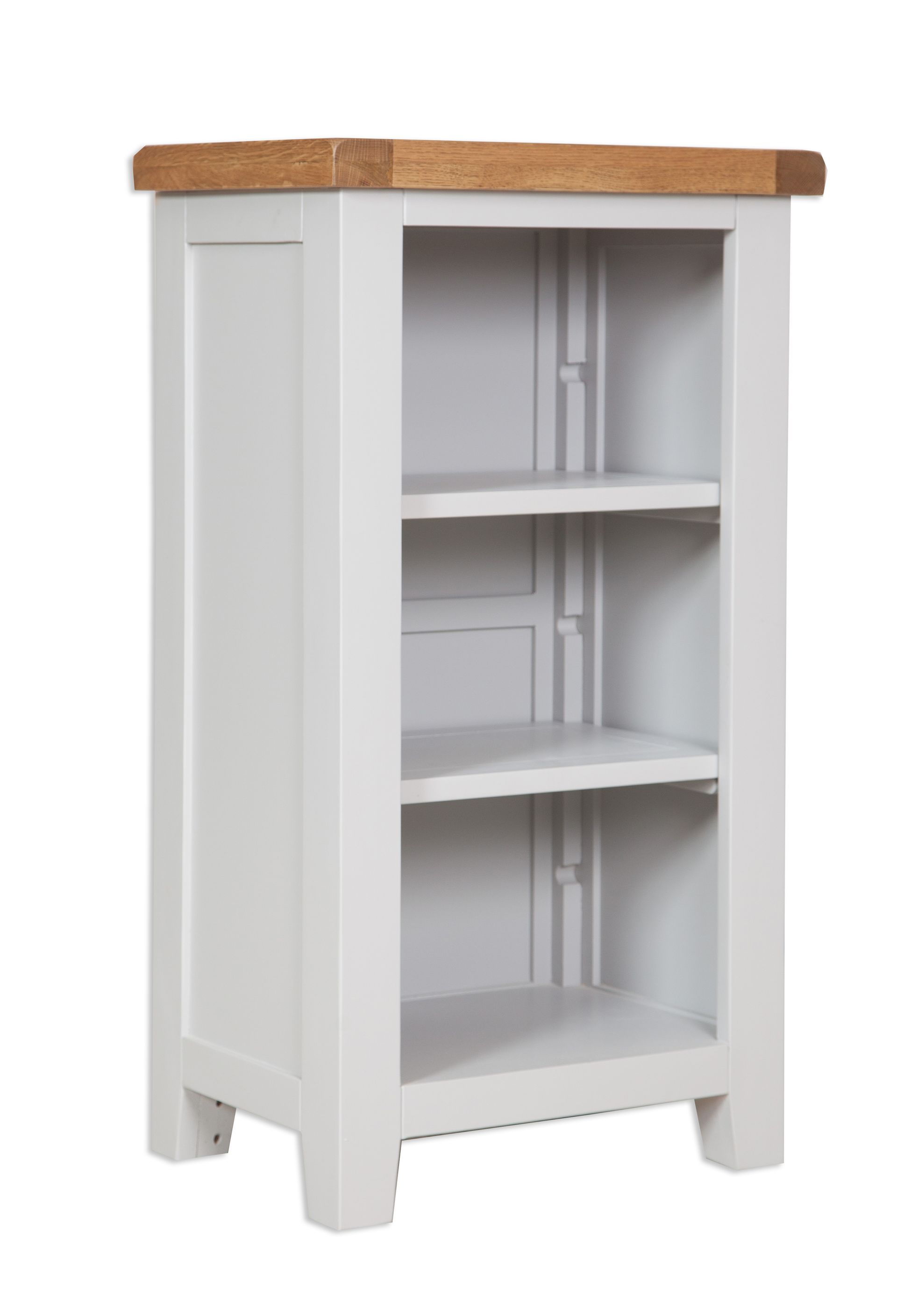 French Grey Small Bookcase