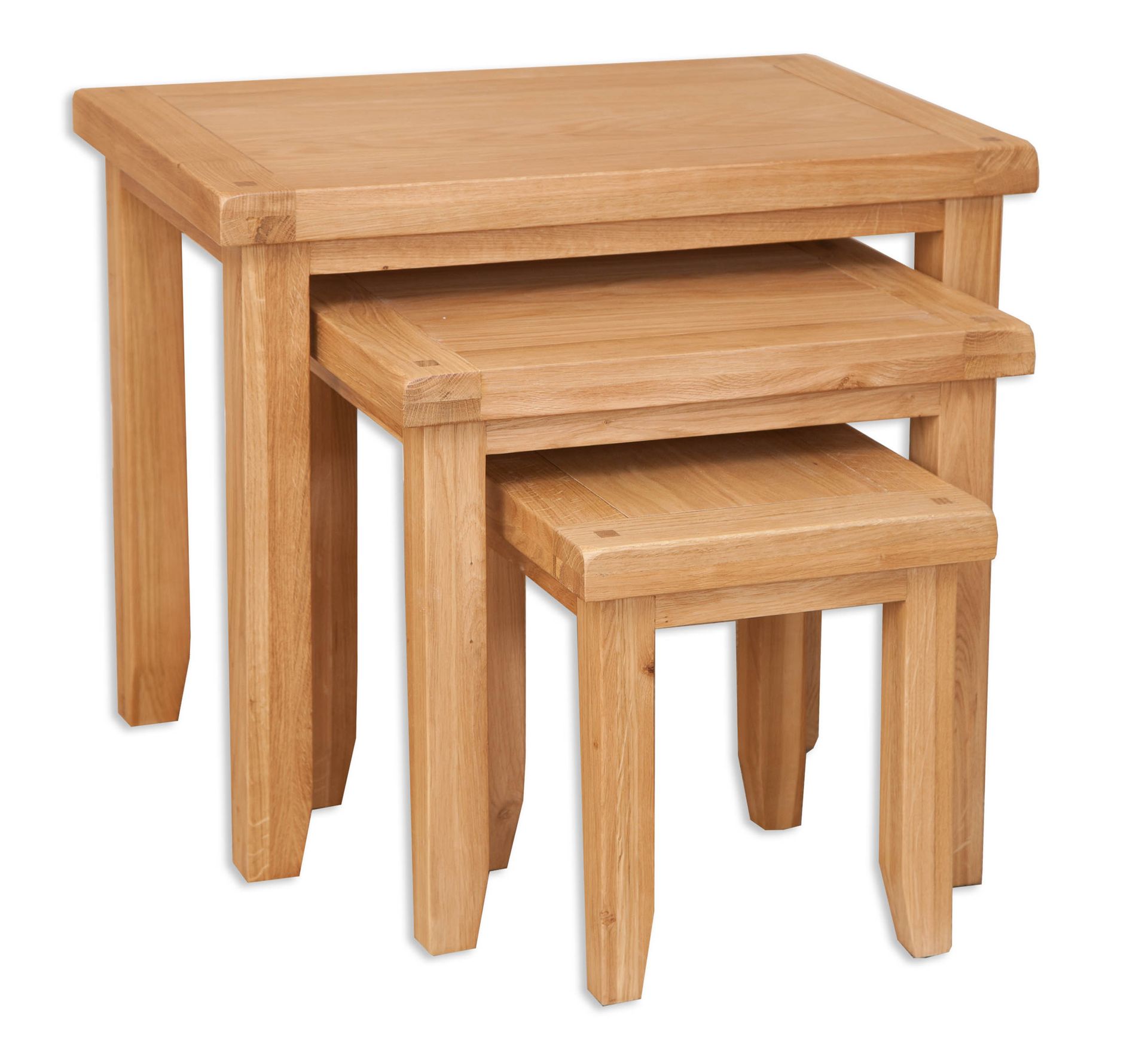 Natural Oak Nest of Tables