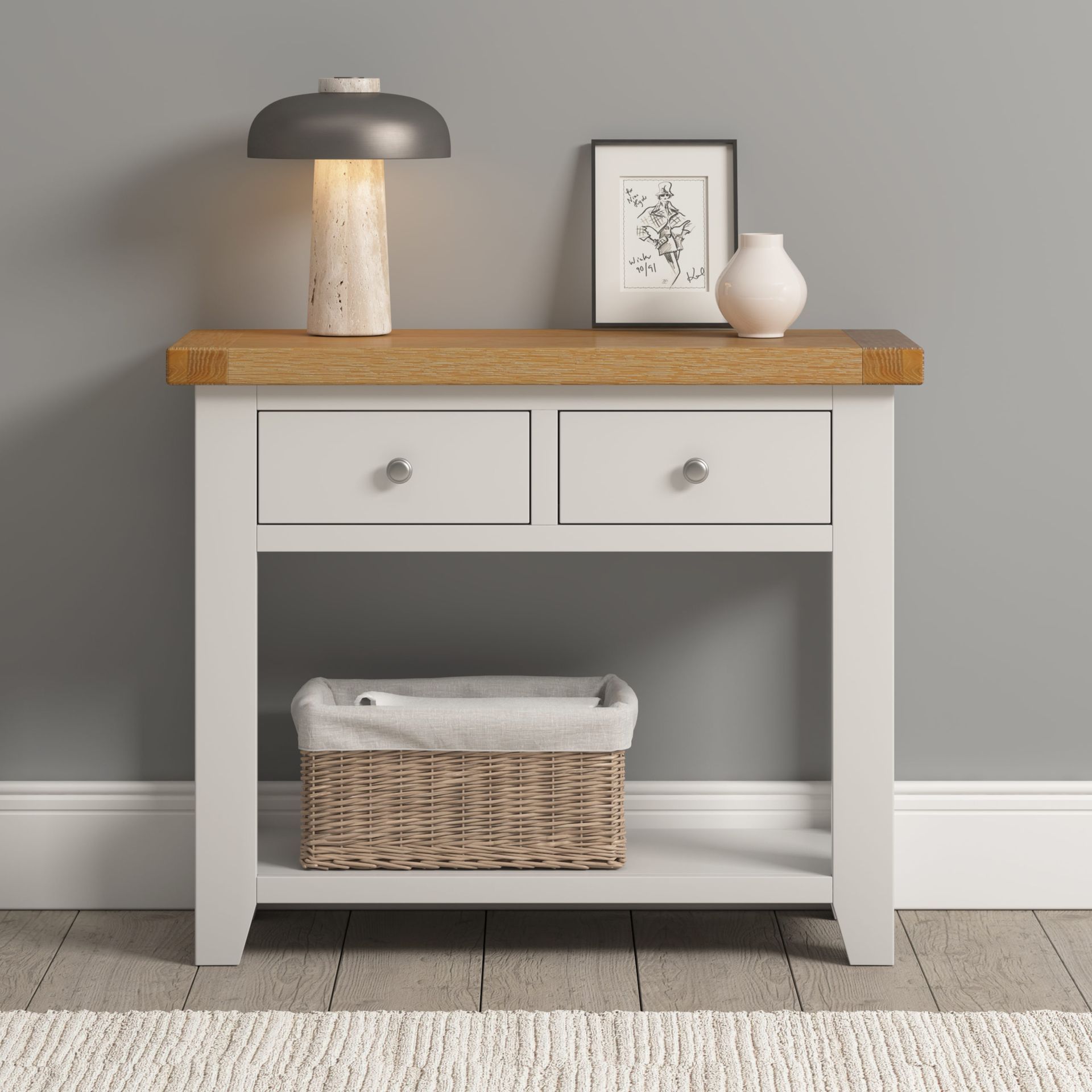 Windsor Ivory Console Table