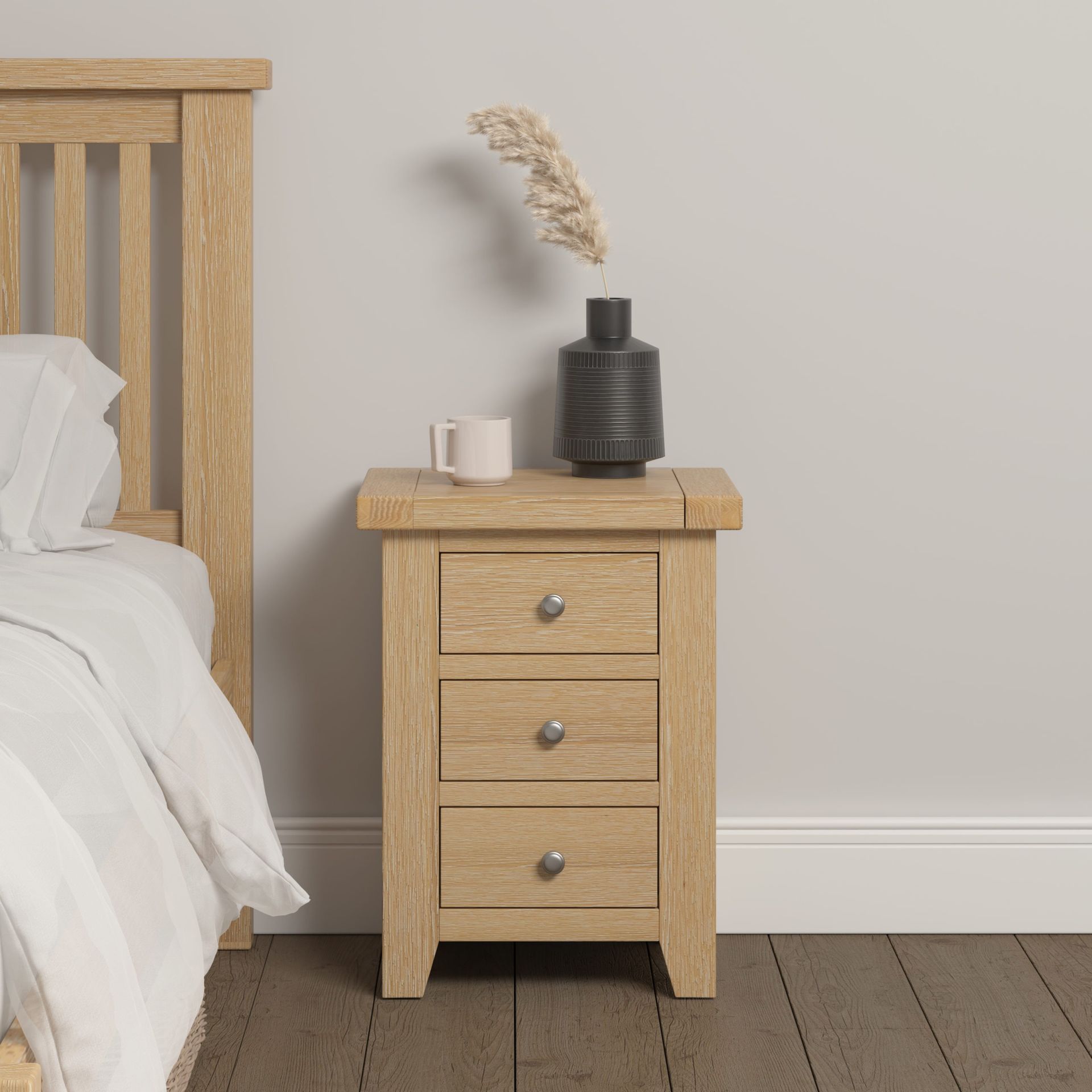 Windsor Oak 4'6 Bed