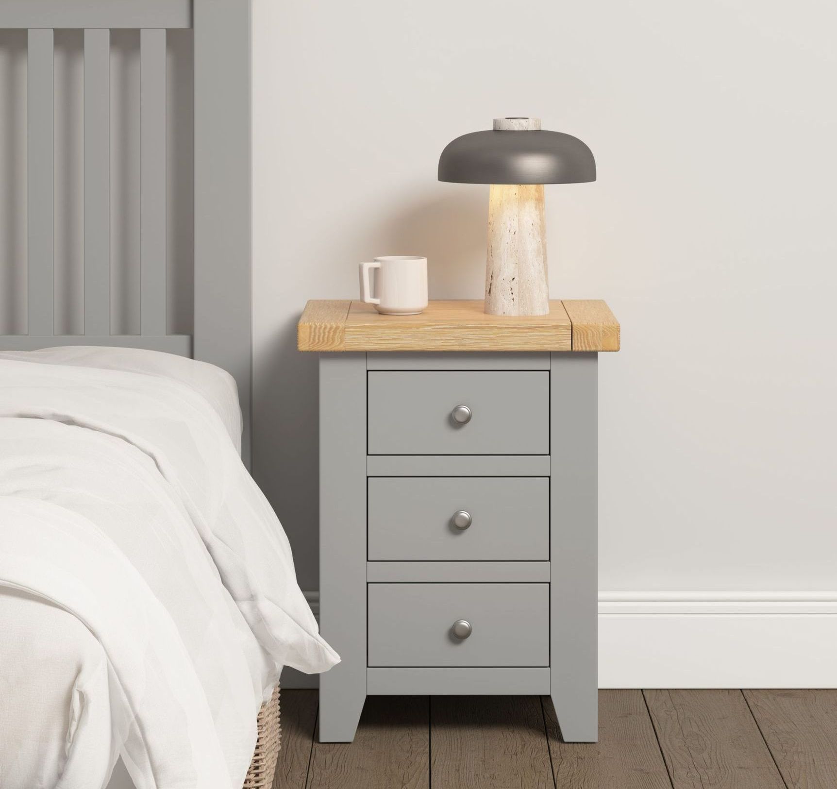 Windsor Grey Bedside