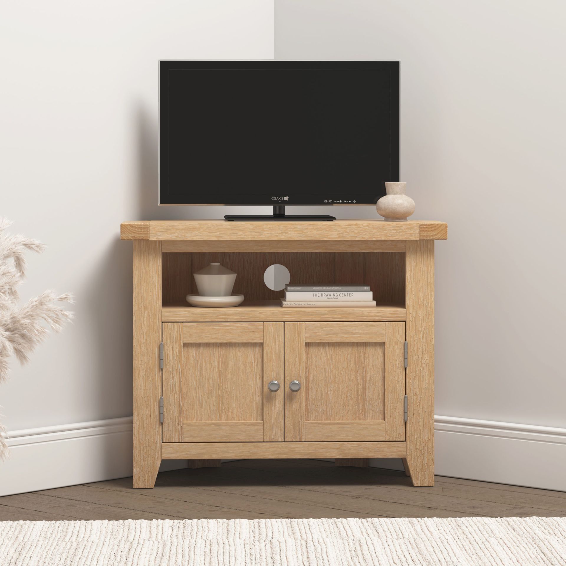 Windsor Oak Corner TV Unit
