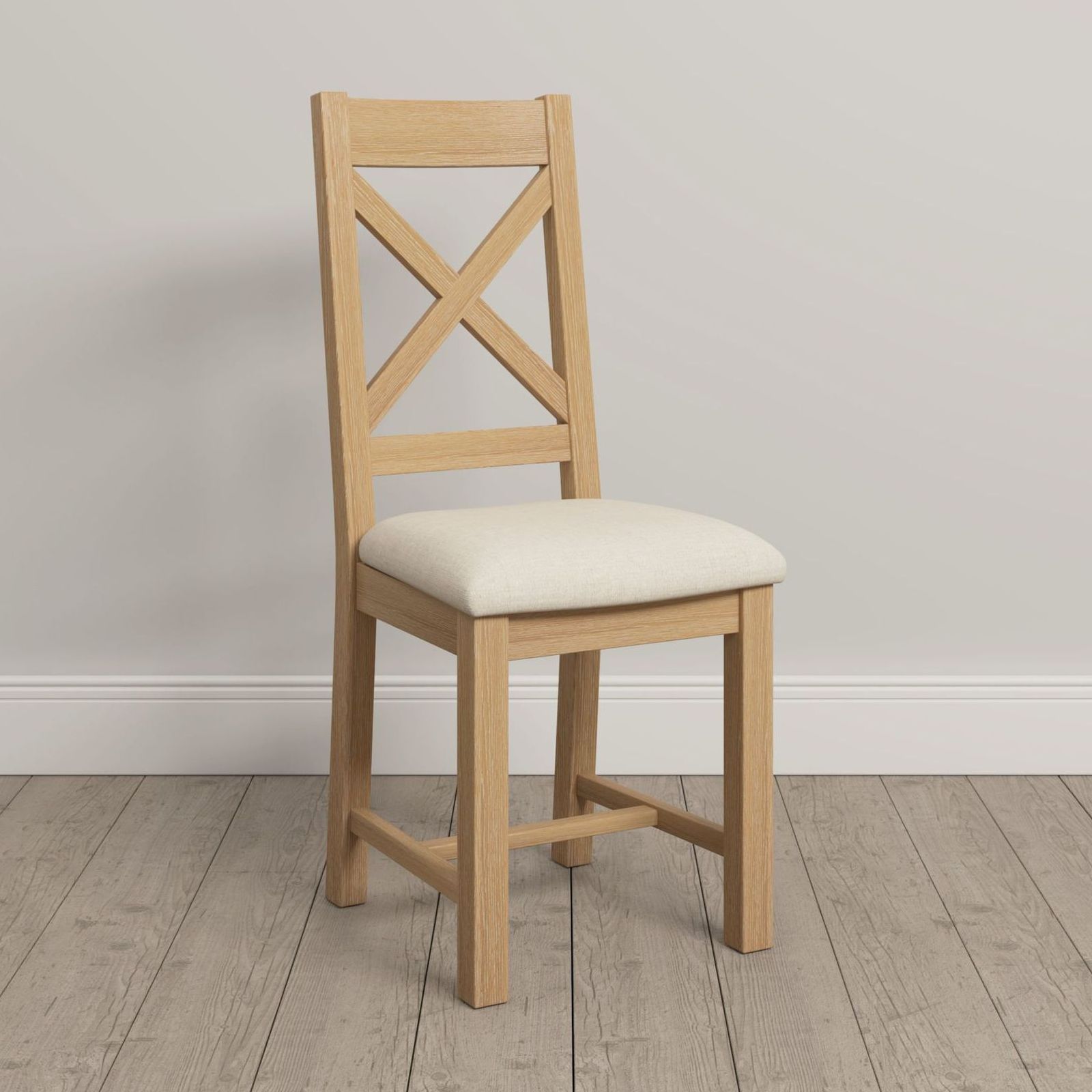 Warwick Oak Cross Back Dining Chair