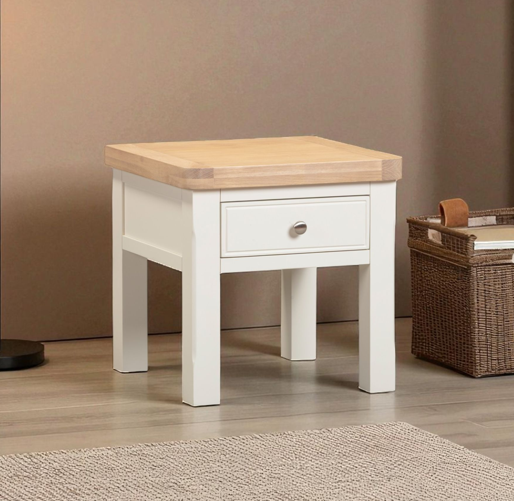 Oxford Ivory Lamp Table