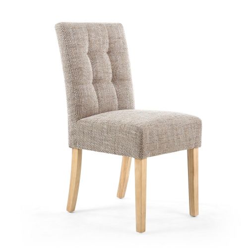Moseley Waffle Tweed Oatmeal in Natural Legs