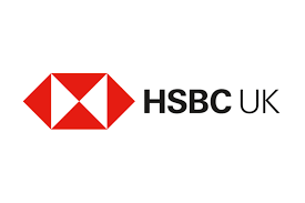 The hsbc uk logo is on a white background.