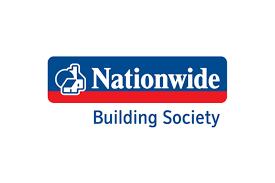 A blue and red logo for the nationwide building society