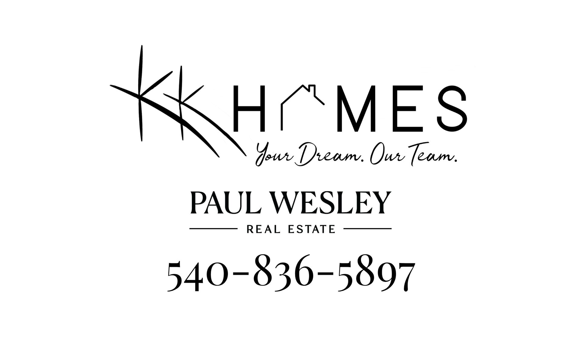 A logo for a real estate company called homes.